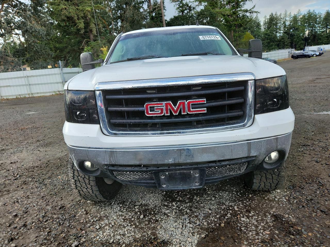 2008 Gmc Sierra K1500 White vin: 1GTEK19J28Z289469