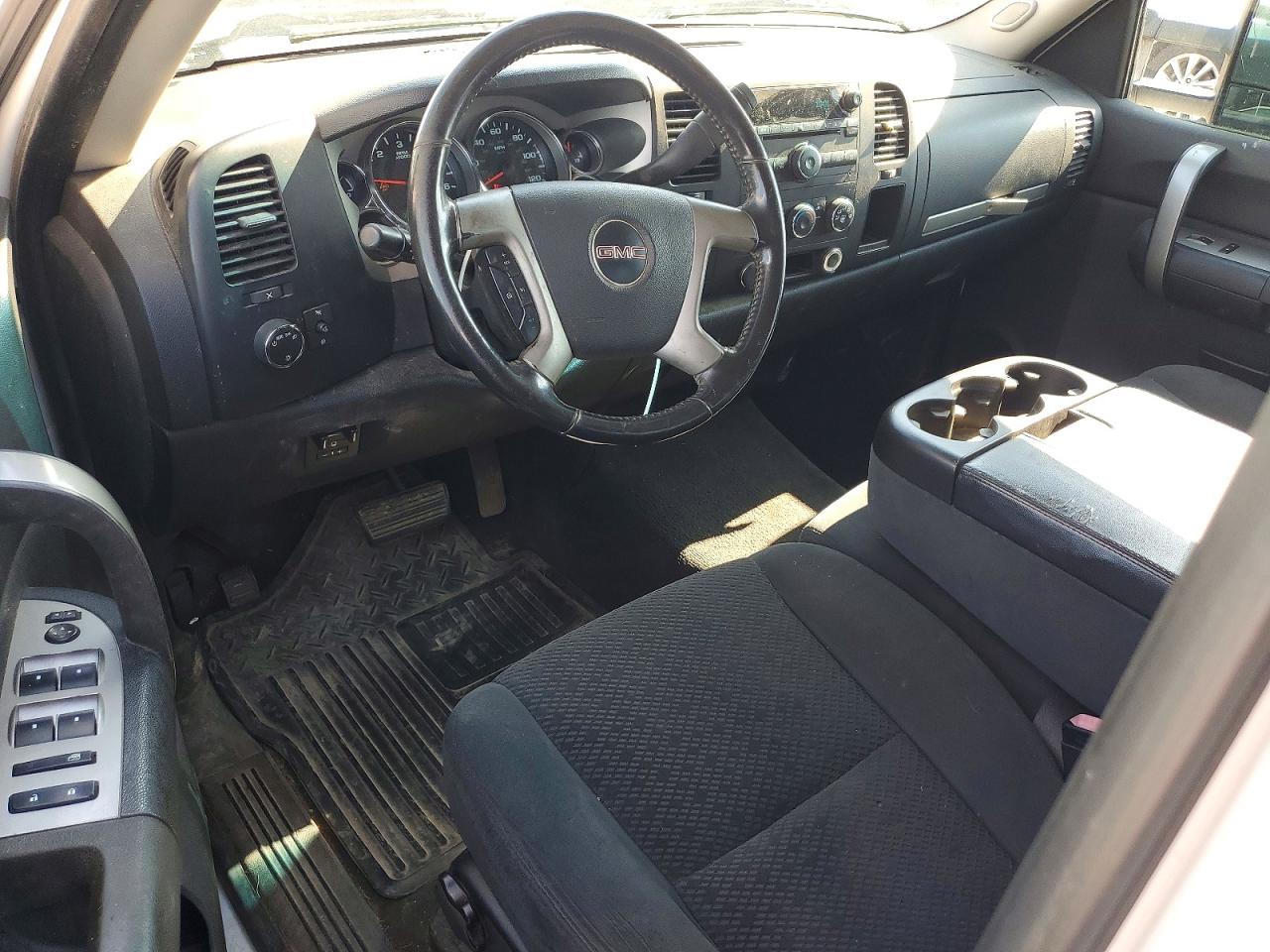 2008 Gmc Sierra K1500 White vin: 1GTEK19J38Z165095
