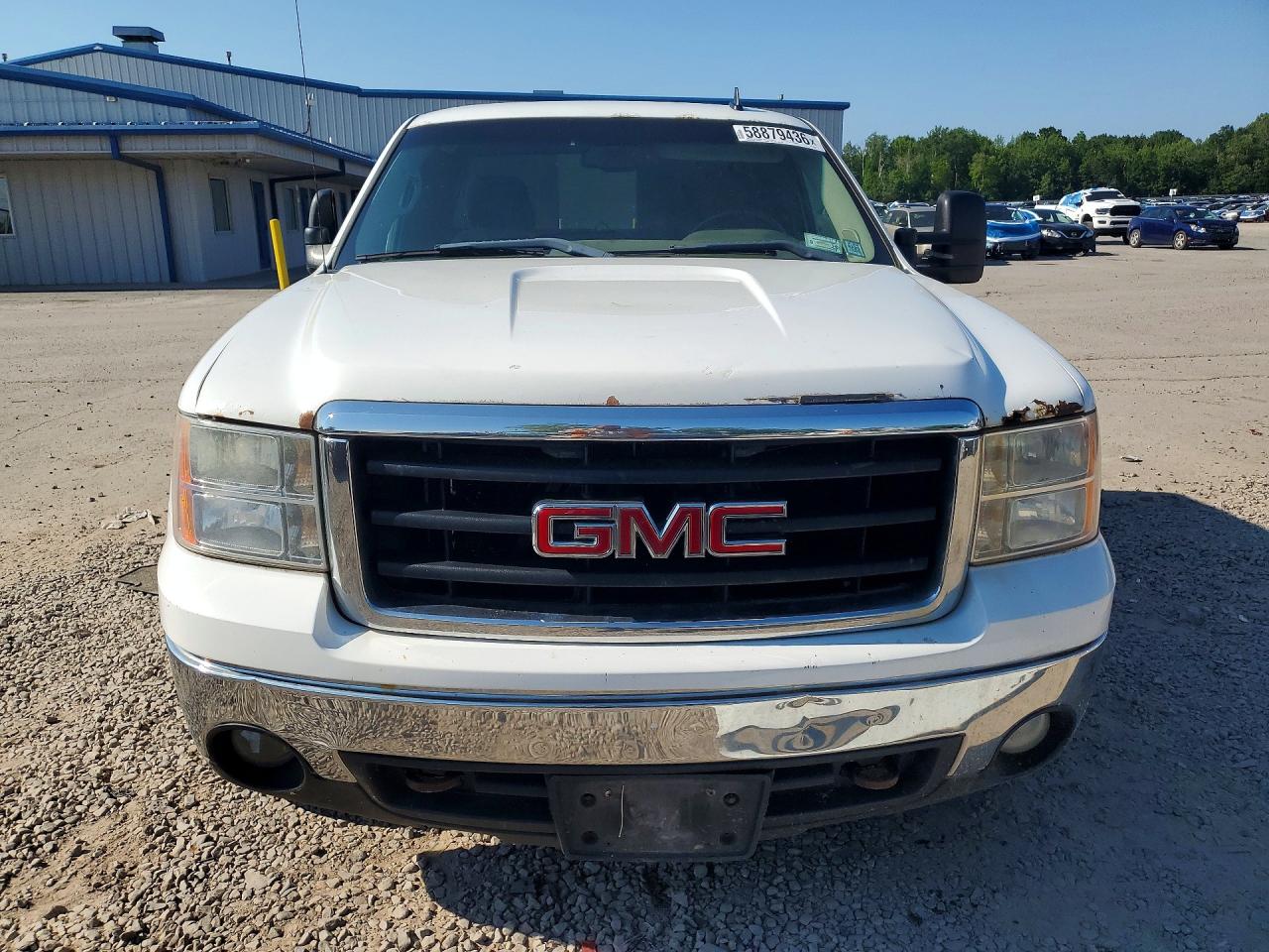 2008 Gmc Sierra K1500 White vin: 1GTEK19J38Z165095