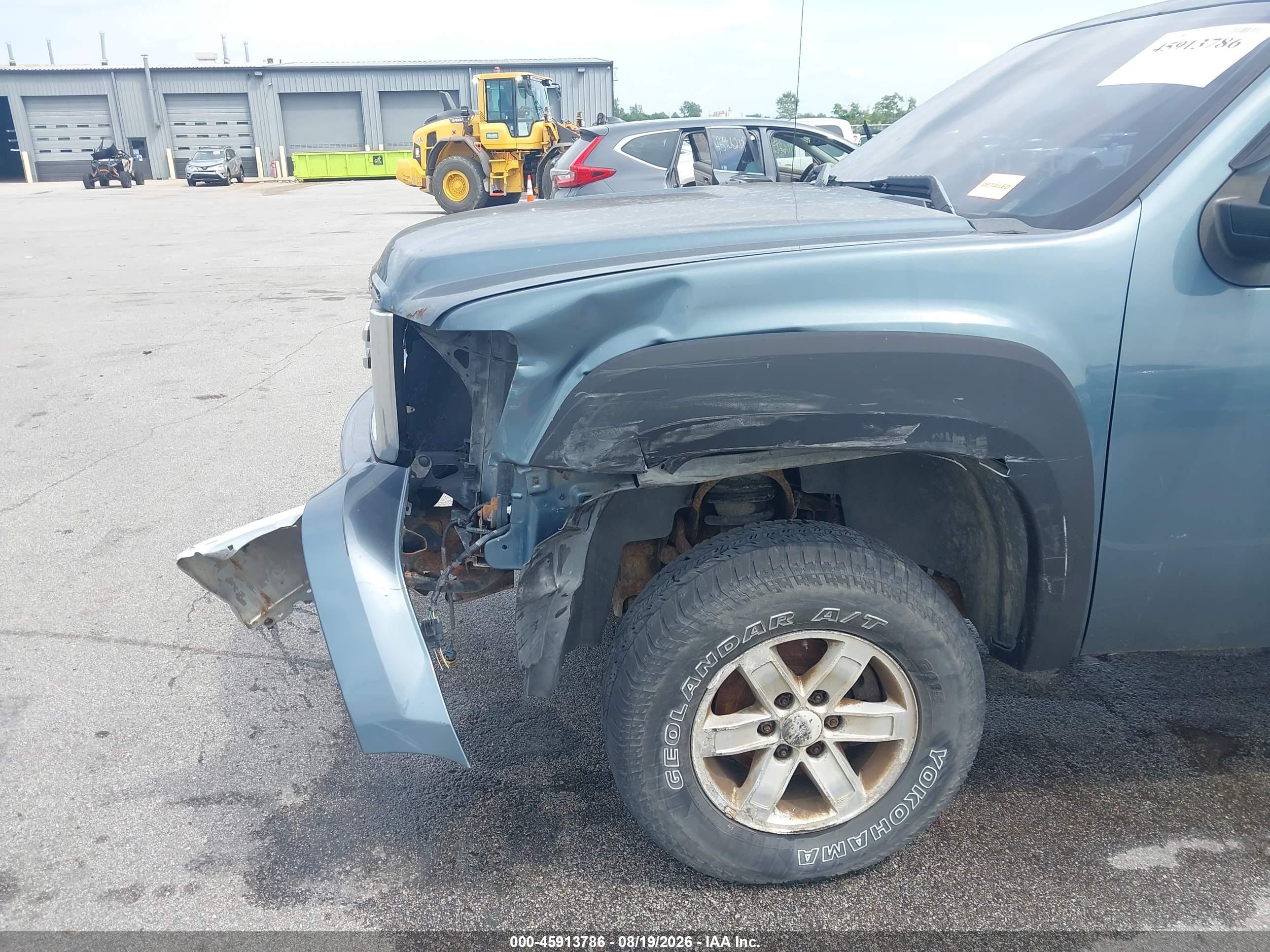2007 Gmc Sierra 1500 Sle1/sle2/slt/work Truck Синий vin: 1GTEK19J47E510950