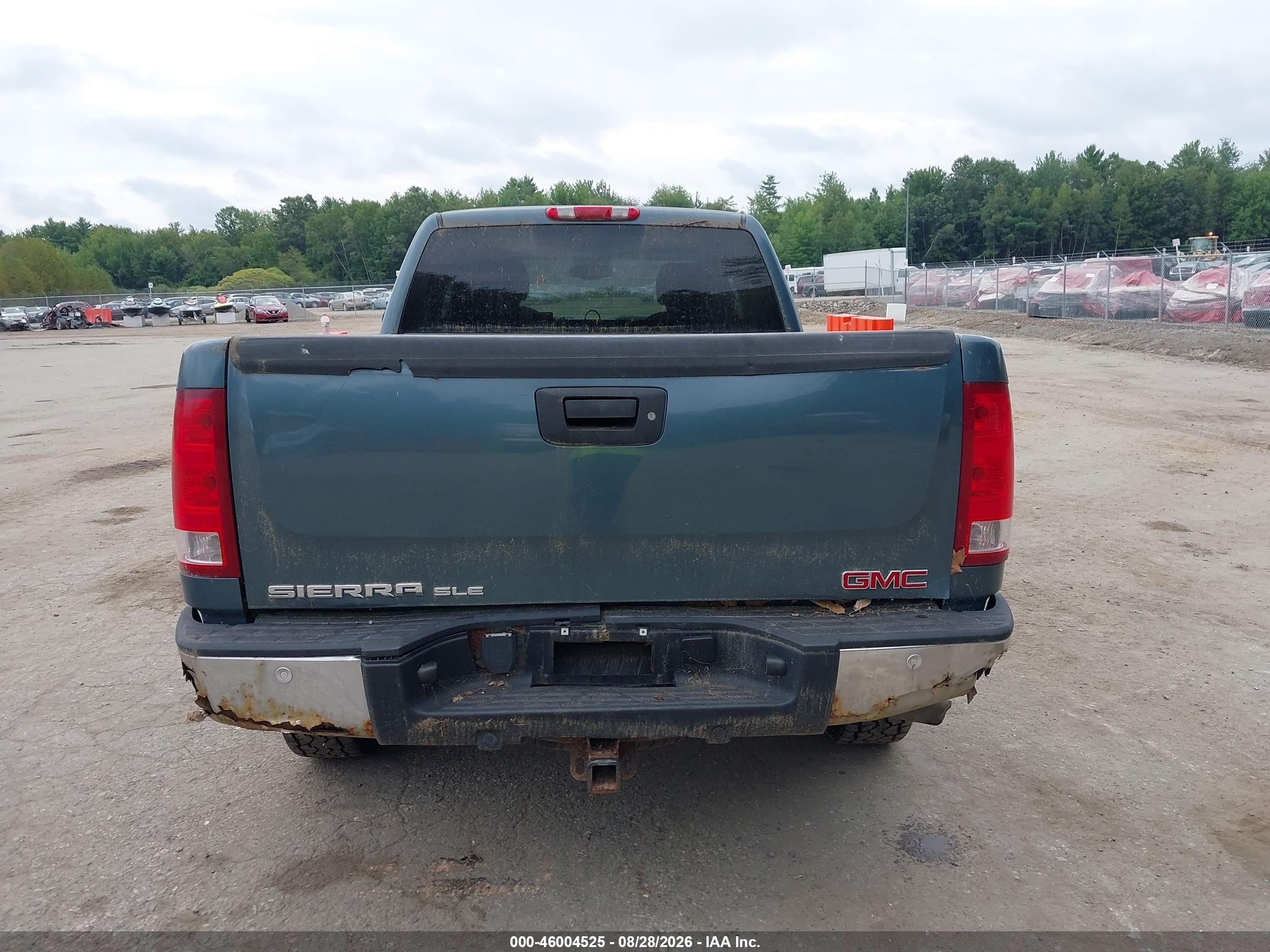 2007 Gmc Sierra 1500 Sle1 Blue vin: 1GTEK19J47Z504672