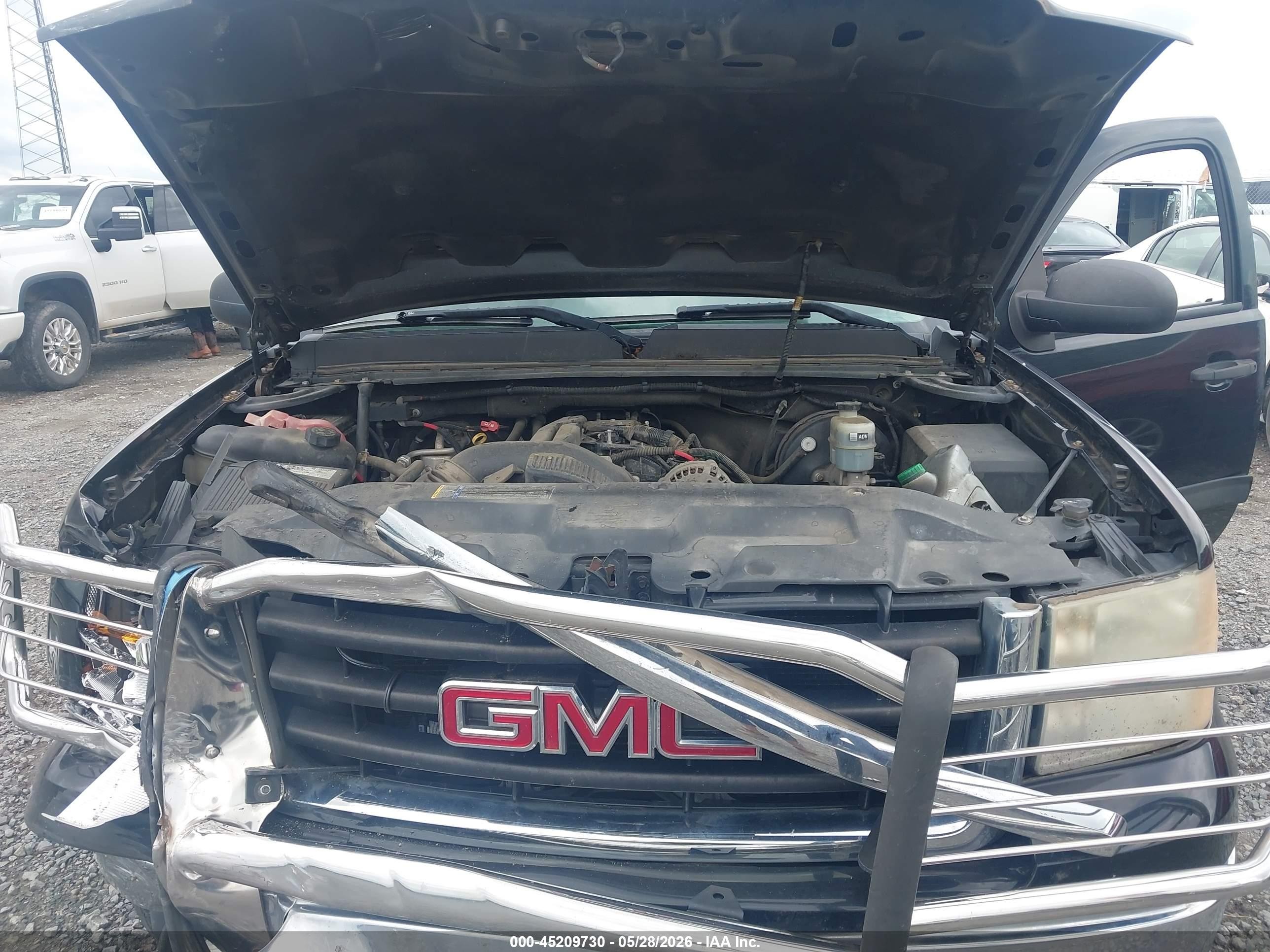2008 Gmc Sierra 1500 Sle2 Black vin: 1GTEK19J48Z319913