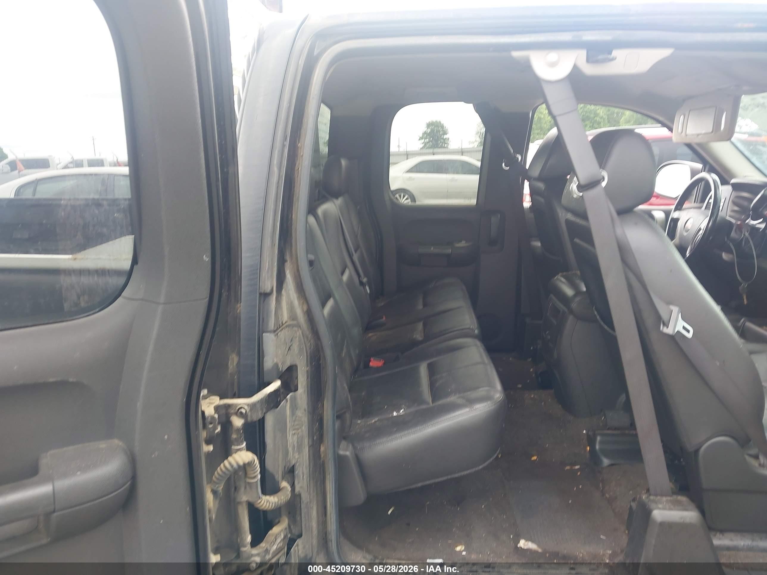 2008 Gmc Sierra 1500 Sle2 Black vin: 1GTEK19J48Z319913