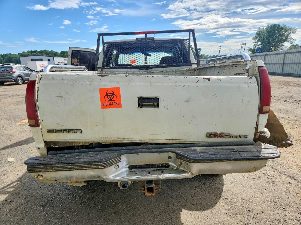 1995 Gmc Sierra K1500 Белый vin: 1GTEK19K2SE549649