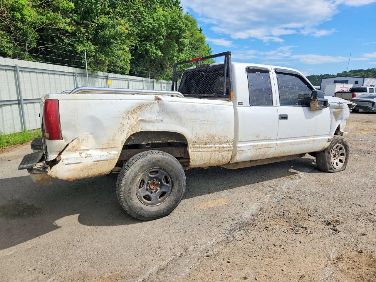 1995 Gmc Sierra K1500 Белый vin: 1GTEK19K2SE549649