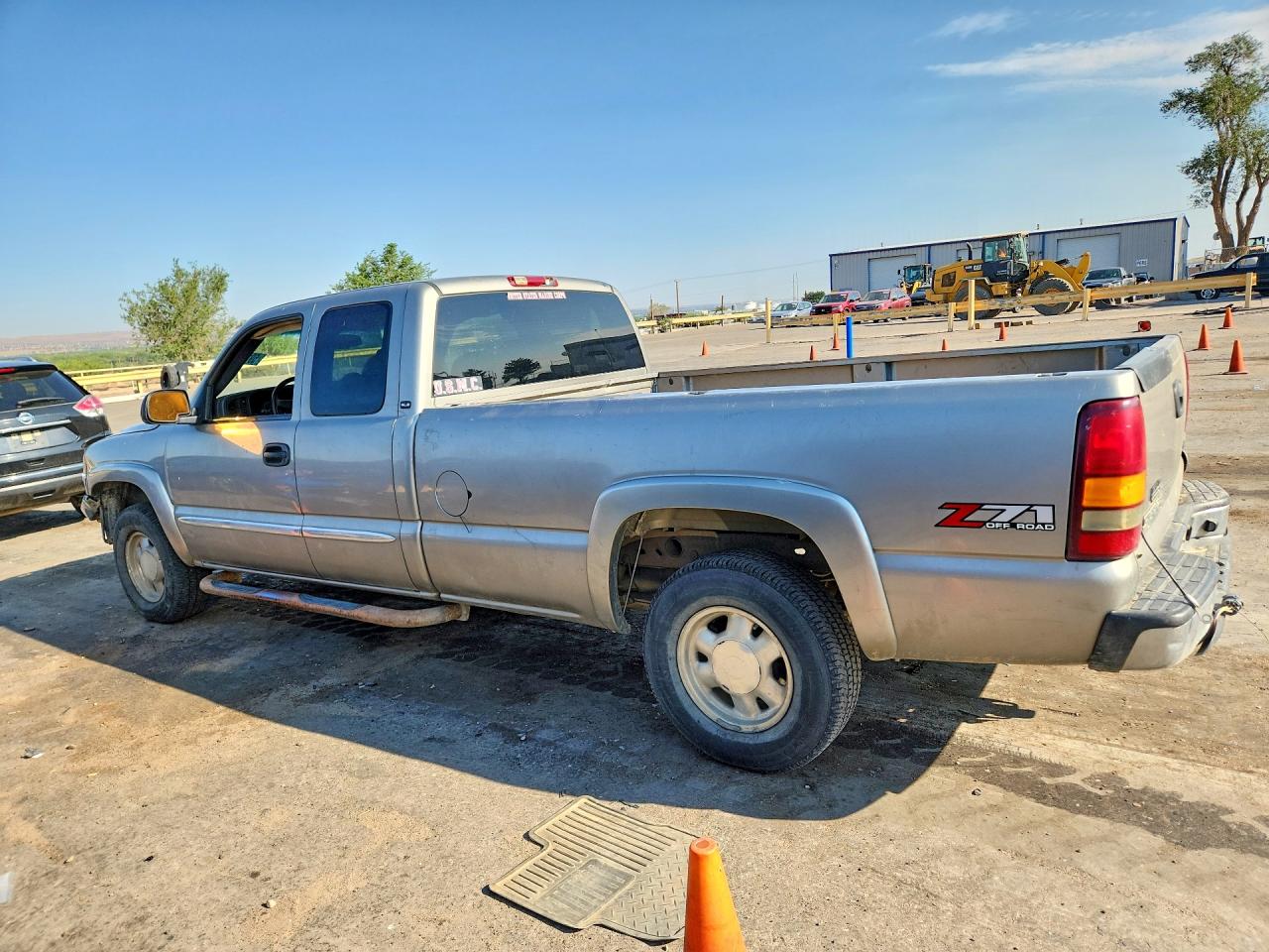 2003 Gmc New Sierra K1500 Gray vin: 1GTEK19T03E186407