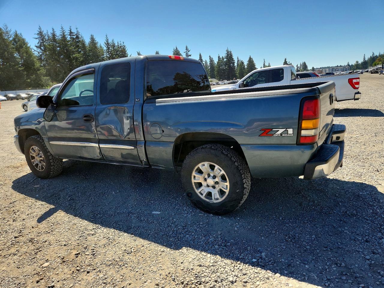 2006 Gmc New Sierra K1500 Green vin: 1GTEK19T06Z181592