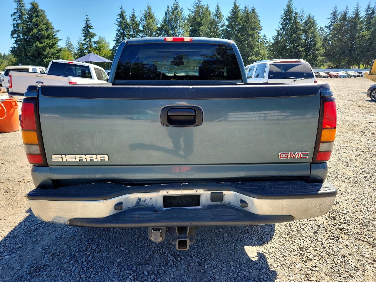 2006 Gmc New Sierra K1500 Green vin: 1GTEK19T06Z181592