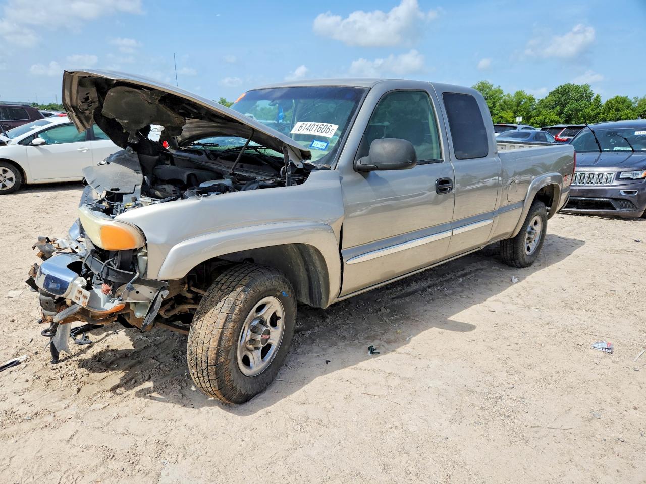 2003 Gmc New Sierra K1500 Бежевый vin: 1GTEK19T13Z260460