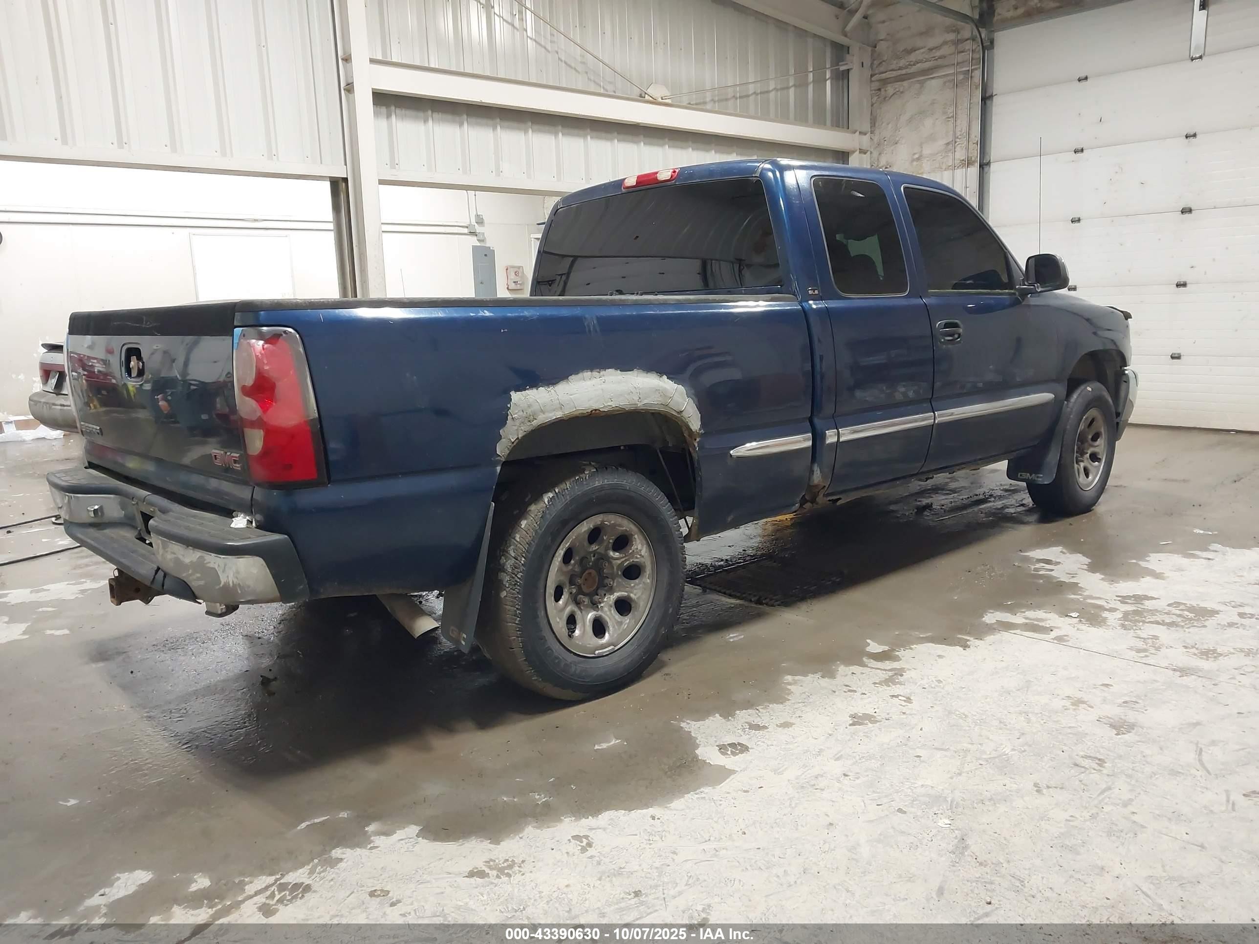 1999 Gmc New Sierra K1500 Синий vin: 1GTEK19T1XE503648