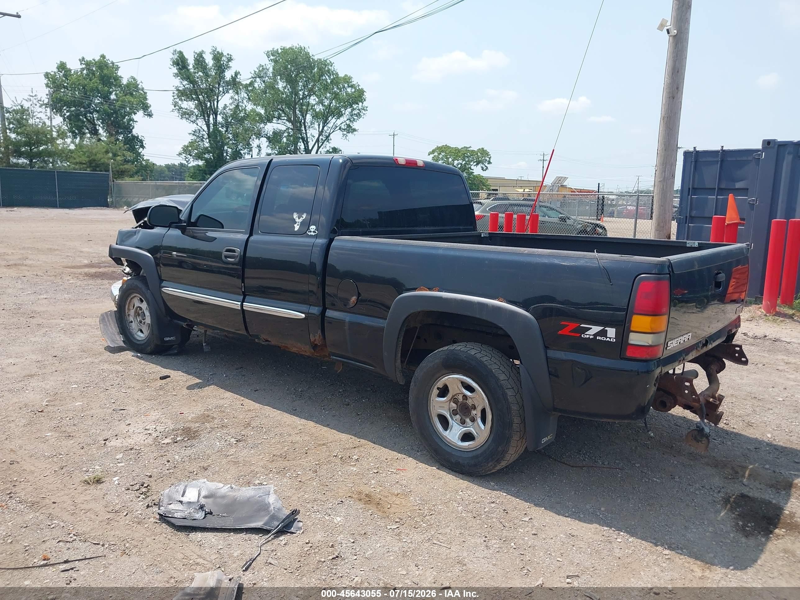 2004 Gmc Sierra 1500 Slt Black vin: 1GTEK19T24E311621