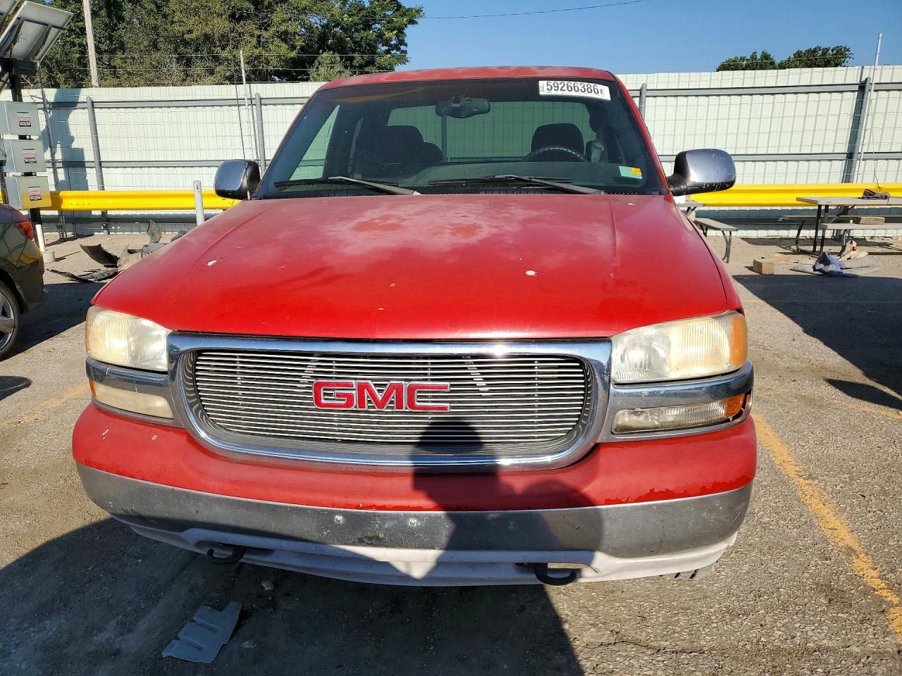 2001 Gmc New Sierra K1500 Red vin: 1GTEK19T31E177245