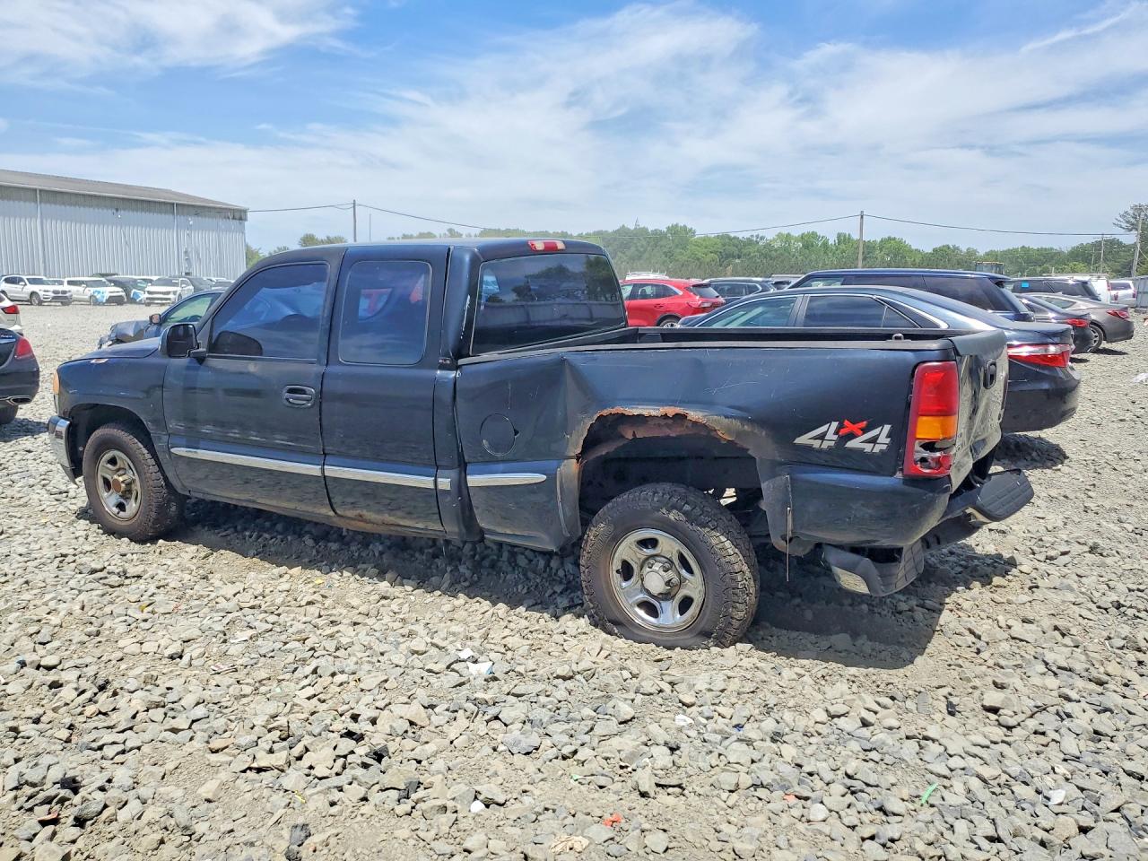 2001 Gmc New Sierra K1500 Black vin: 1GTEK19T41E265463