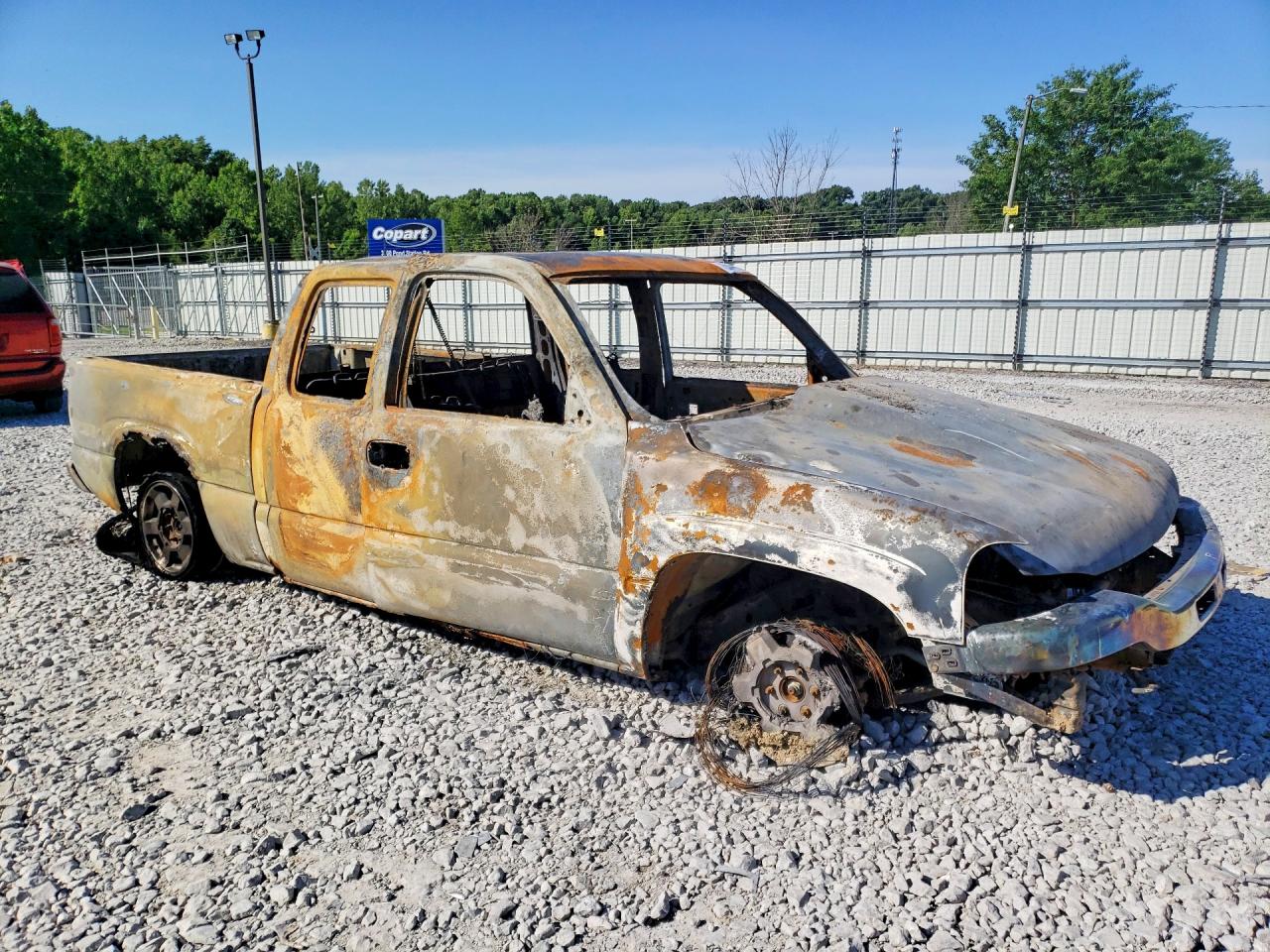 2006 Gmc New Sierra K1500 Burn vin: 1GTEK19T56Z138088
