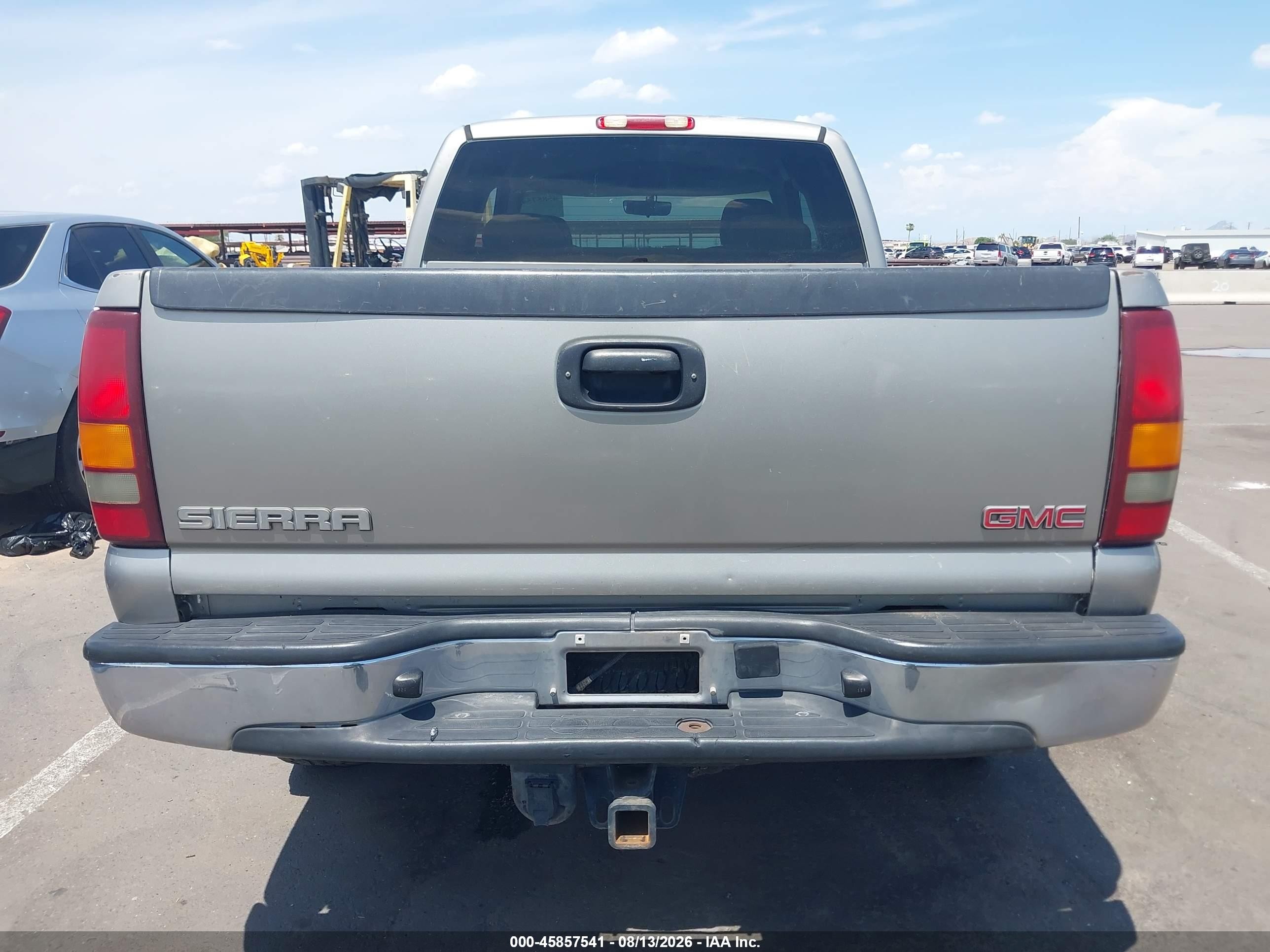 2003 Gmc Sierra 1500 Sle Champagne vin: 1GTEK19T63E170826