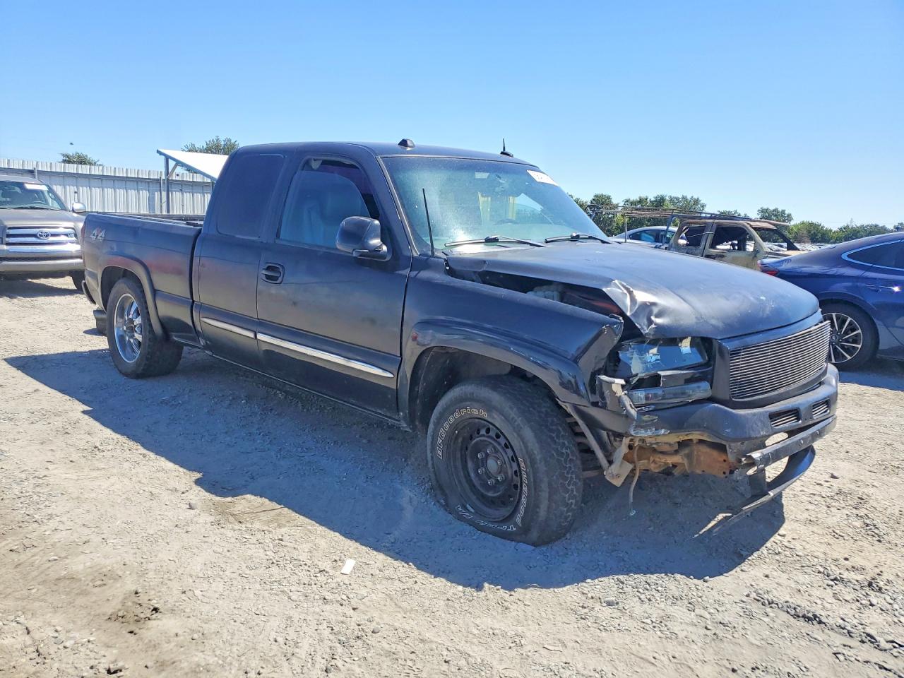 2004 Gmc New Sierra K1500 Черный vin: 1GTEK19T64E114709