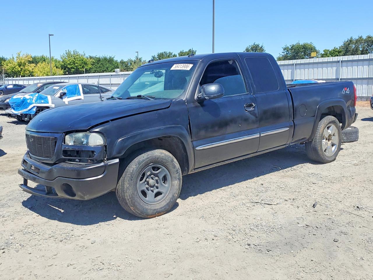 2004 Gmc New Sierra K1500 Черный vin: 1GTEK19T64E114709