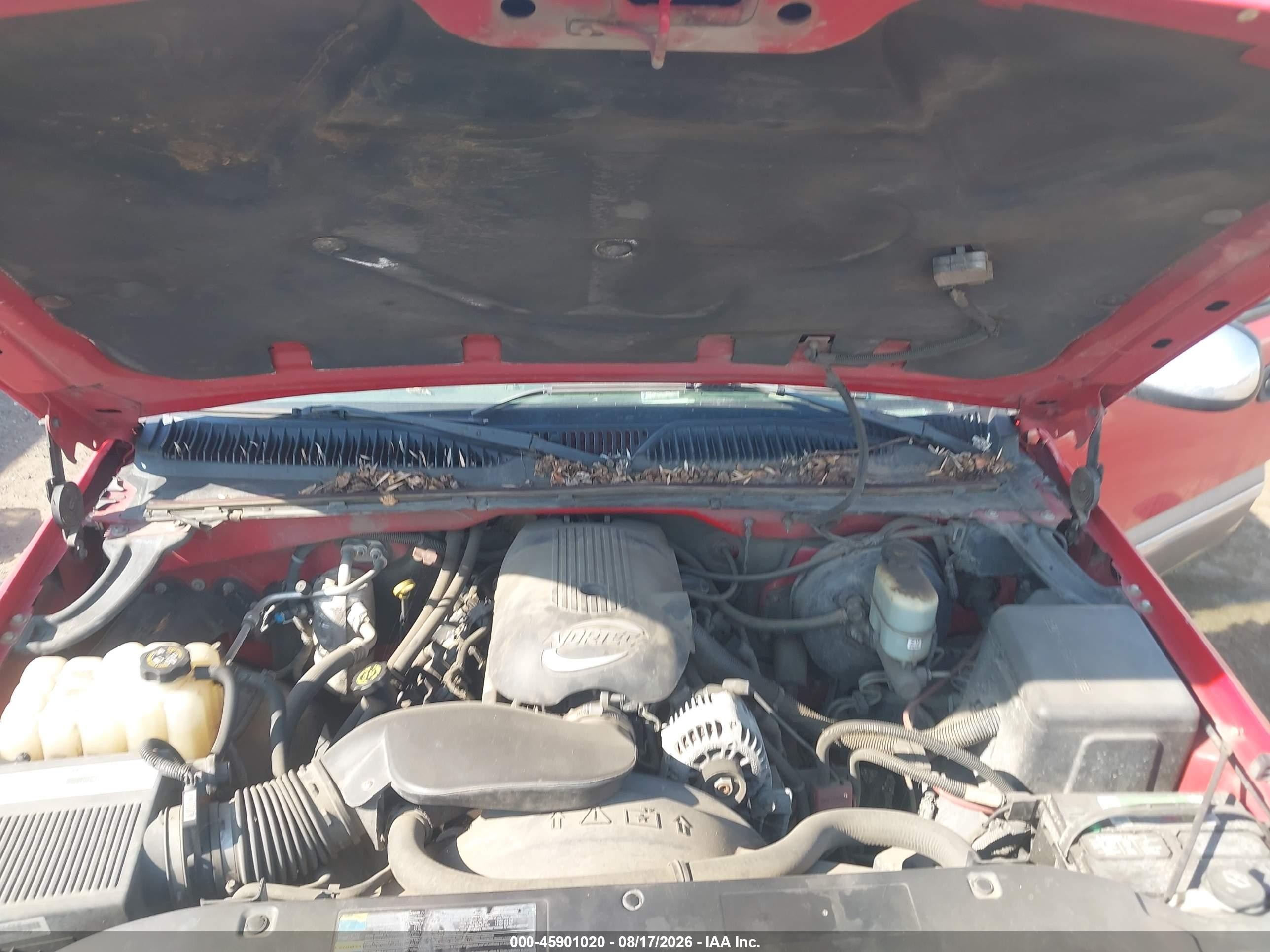 2002 Gmc Sierra 1500 Sle Red vin: 1GTEK19T72Z287435