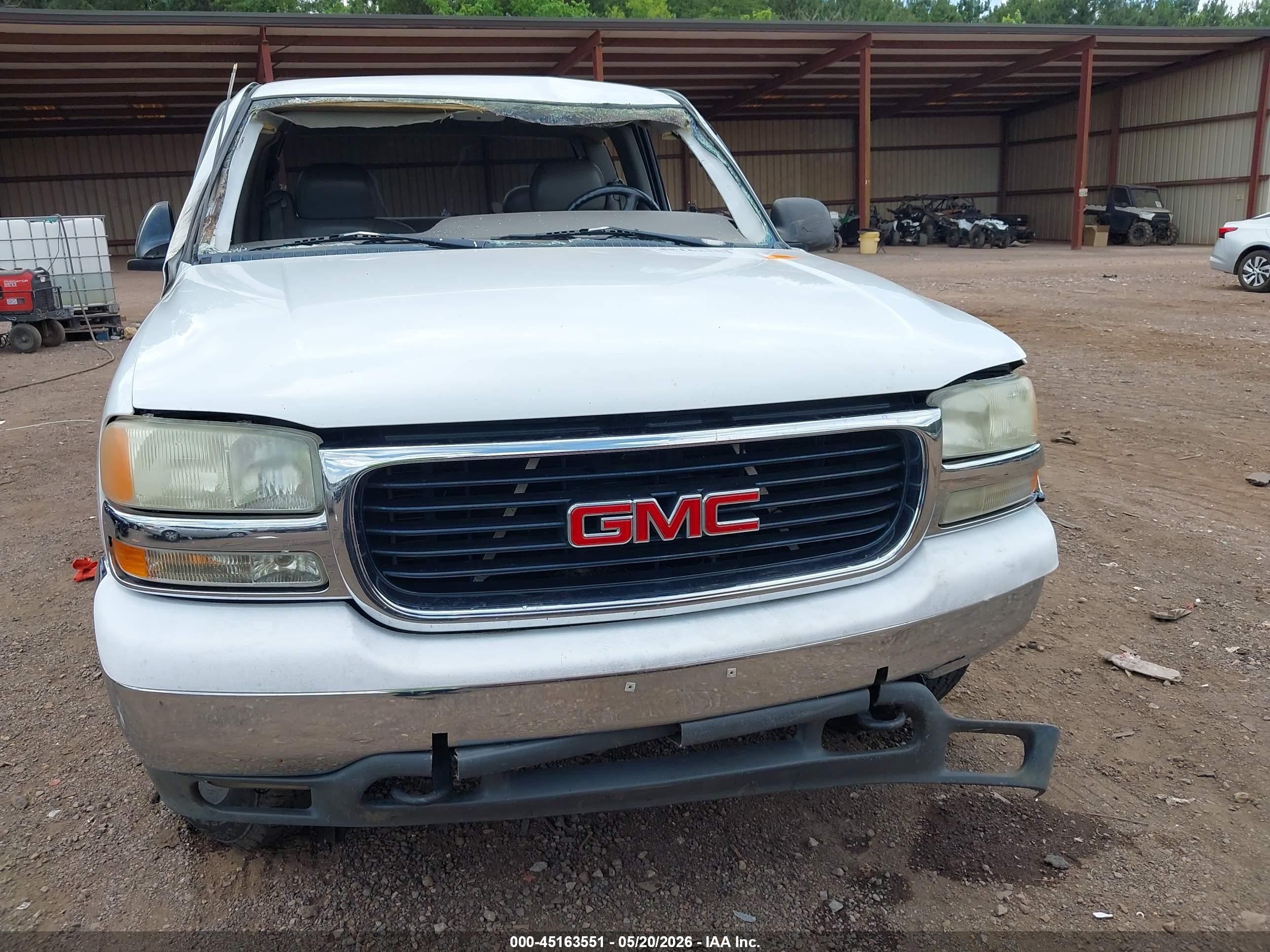 1999 Gmc Sierra 1500 Sle White vin: 1GTEK19T7XE505002