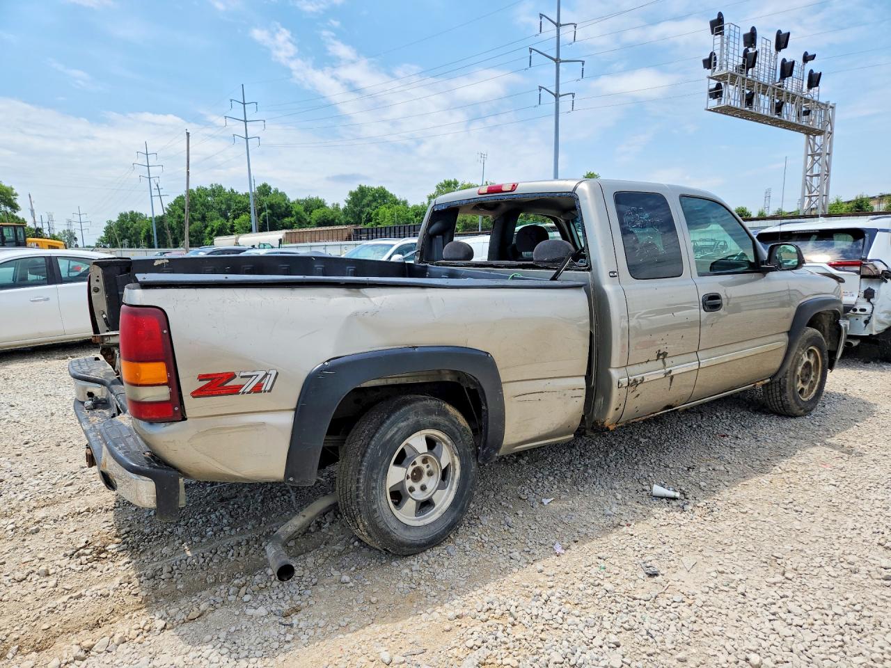 2000 Gmc New Sierra K1500 Tan vin: 1GTEK19T8YE279375