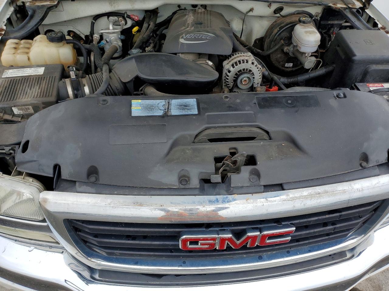 2007 Gmc New Sierra K1500 Classic White vin: 1GTEK19TX7Z144809