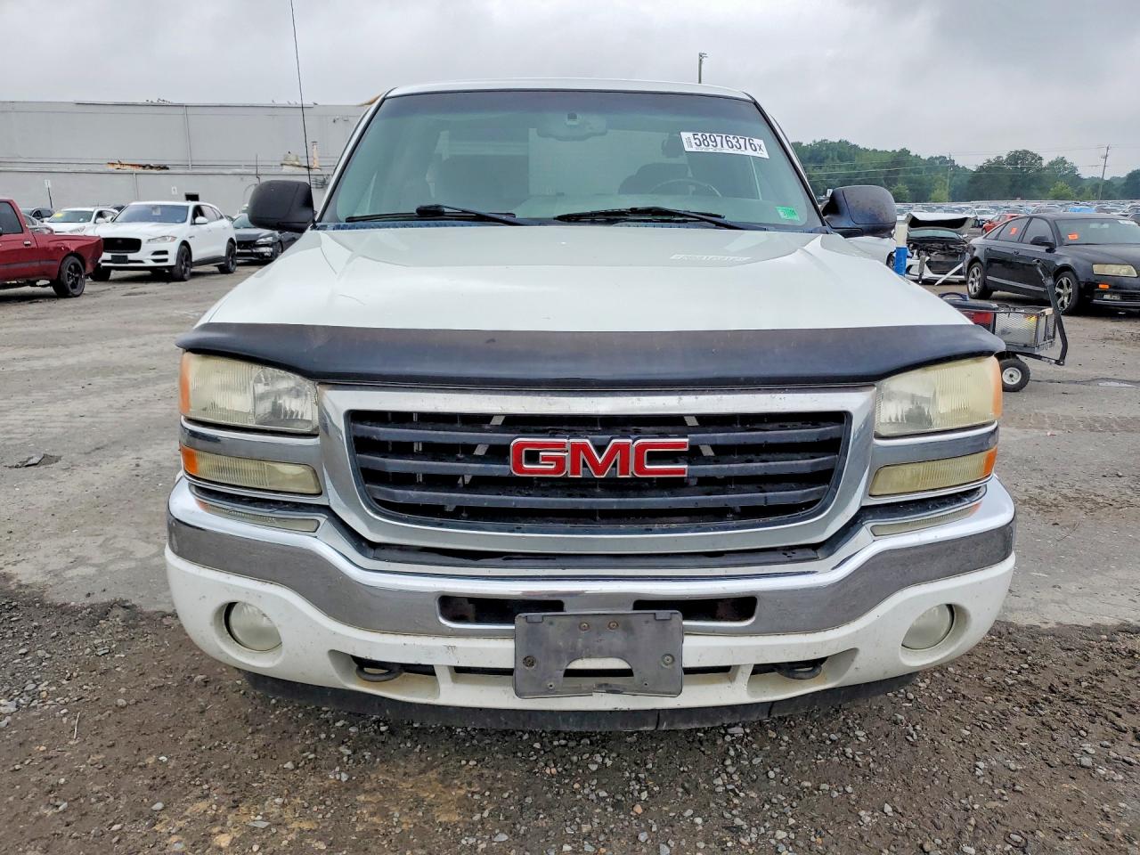 2007 Gmc New Sierra K1500 Classic White vin: 1GTEK19TX7Z144809