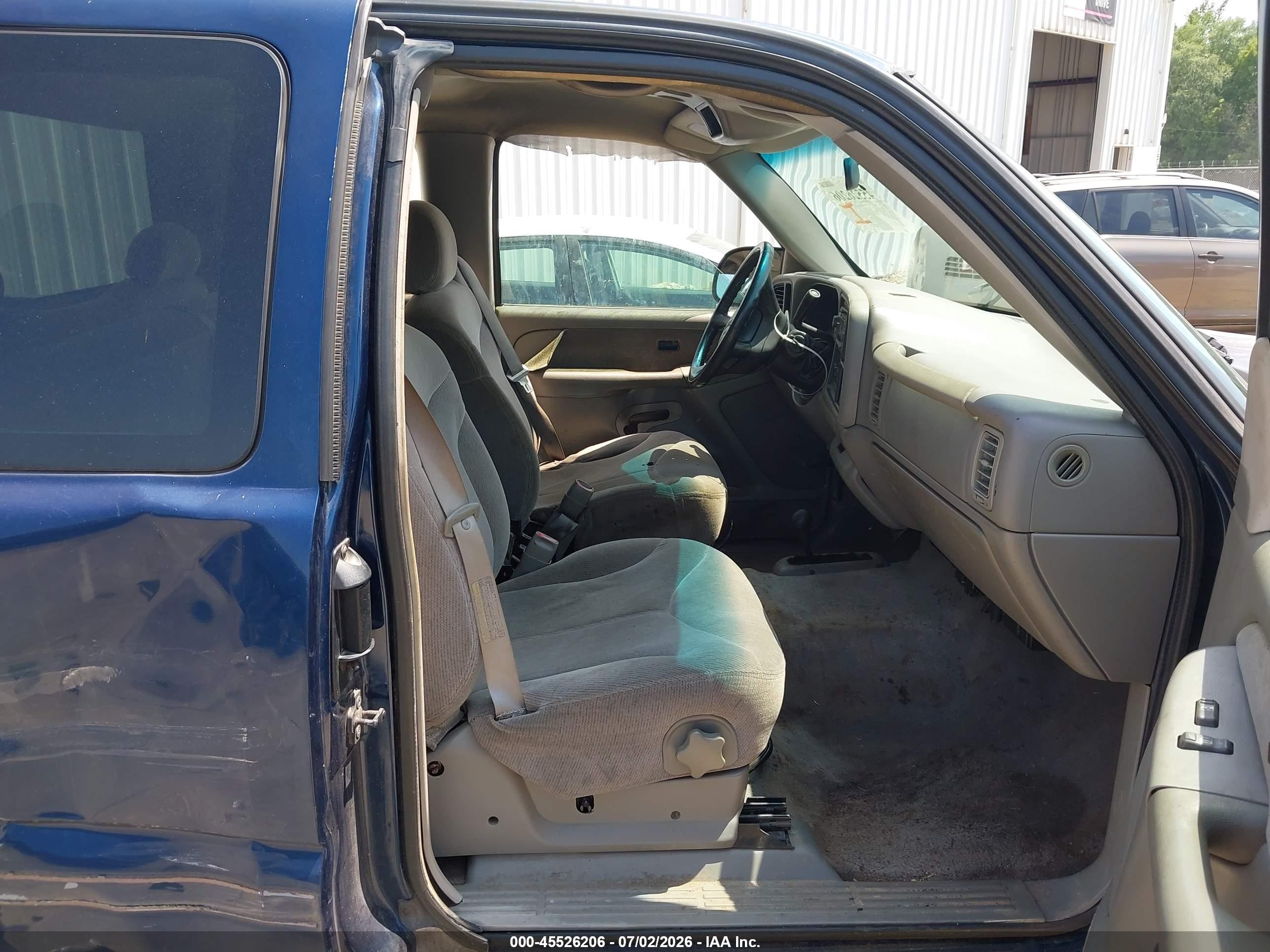 1999 Gmc New Sierra 1500 Sle Blue vin: 1GTEK19V2XE518077