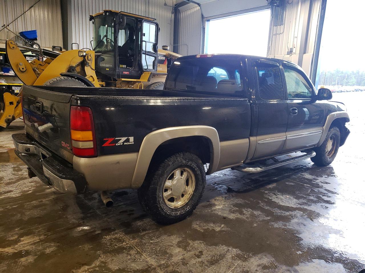 2003 Gmc New Sierra K1500 Black vin: 1GTEK19V33Z129337