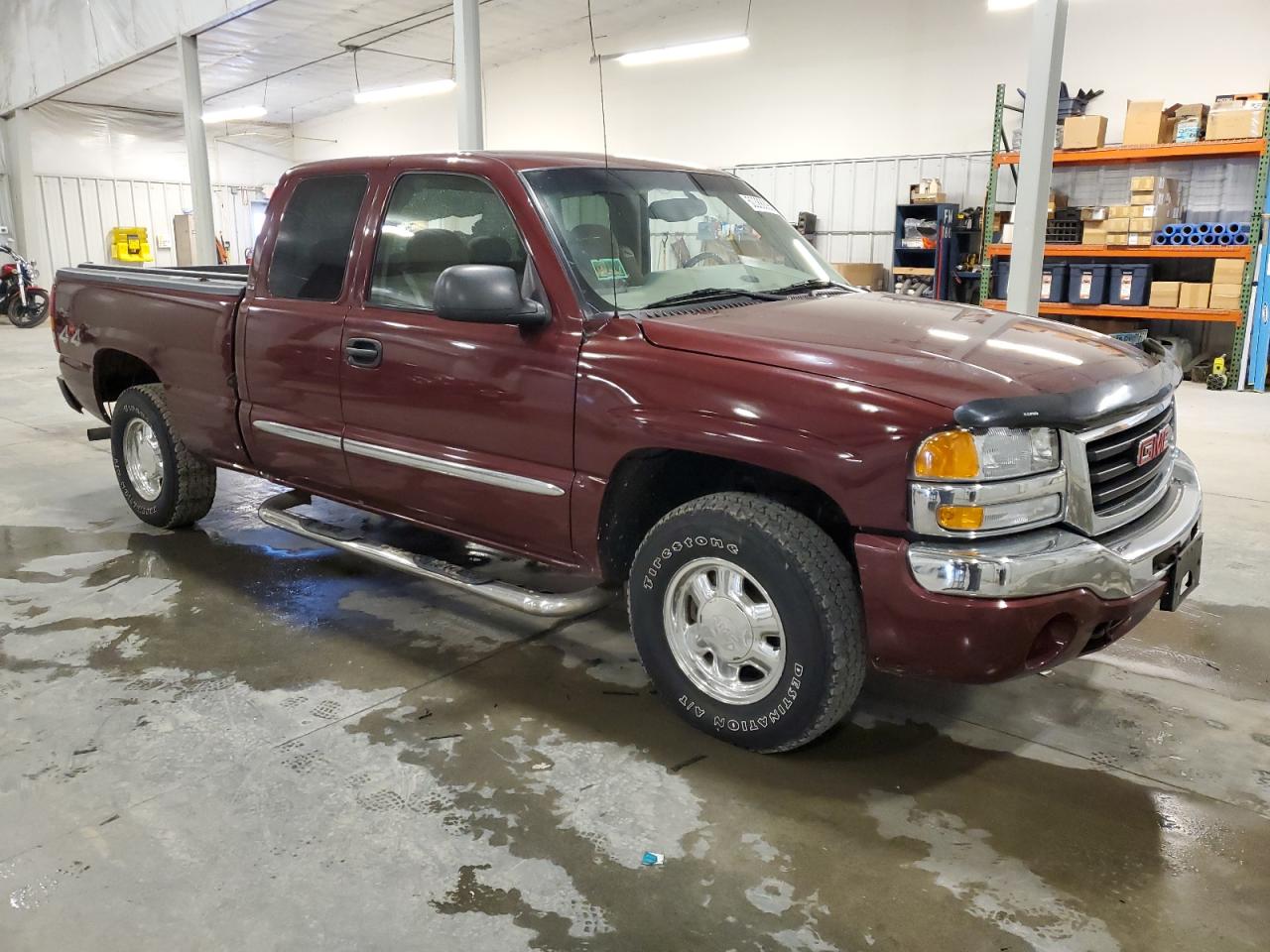 2003 Gmc New Sierra K1500 Burgundy vin: 1GTEK19V33Z211326