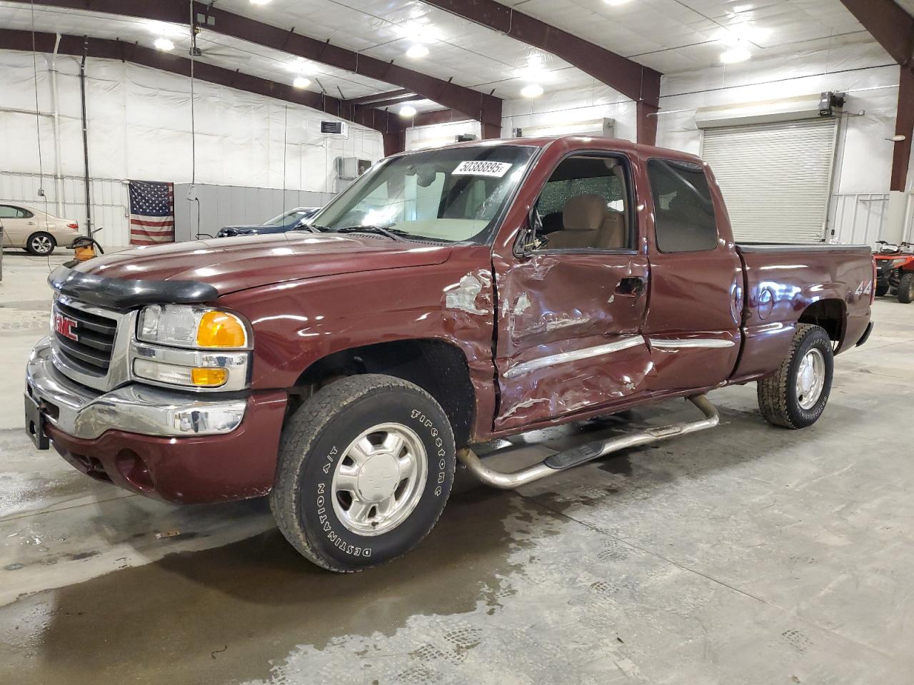 2003 Gmc New Sierra K1500 Burgundy vin: 1GTEK19V33Z211326