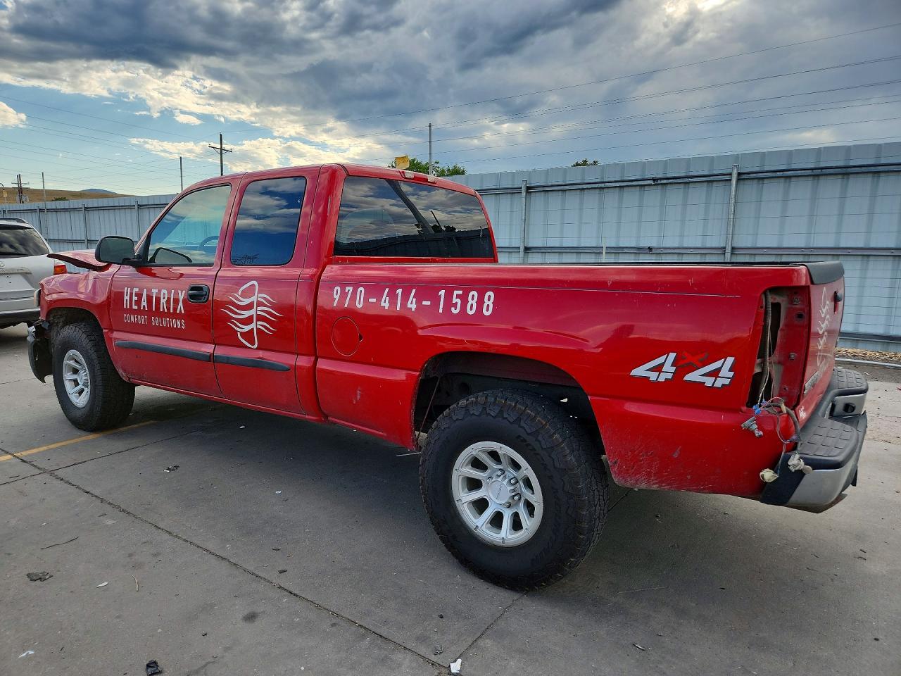 2003 Gmc New Sierra K1500 Red vin: 1GTEK19V43E377958