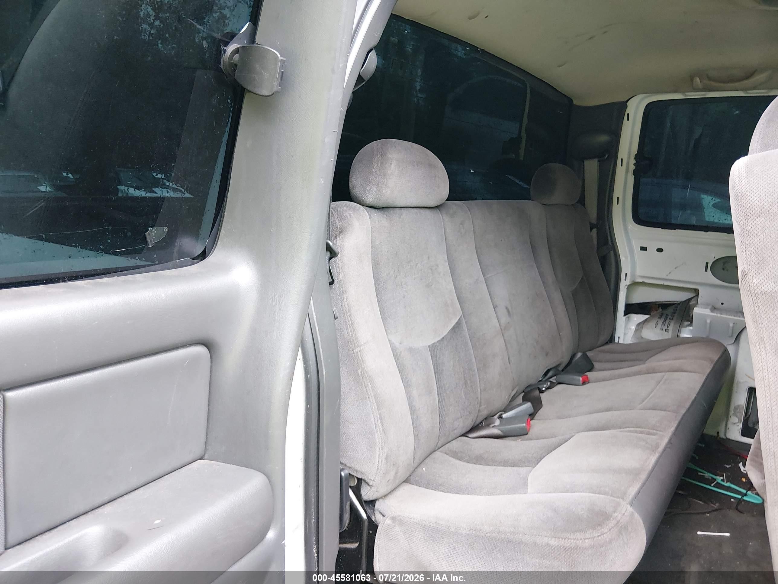 2003 Gmc Sierra 1500 Sle White vin: 1GTEK19V53E327487