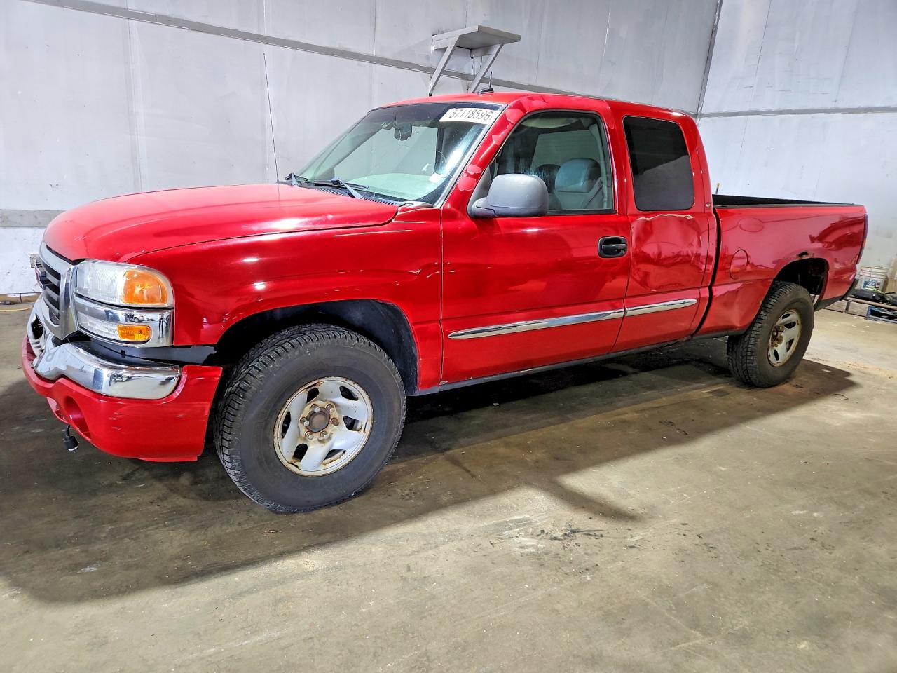 2003 Gmc New Sierra K1500 Red vin: 1GTEK19V73E113259