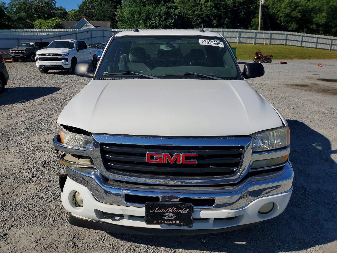 2005 Gmc New Sierra K1500 Белый vin: 1GTEK19Z05Z233922