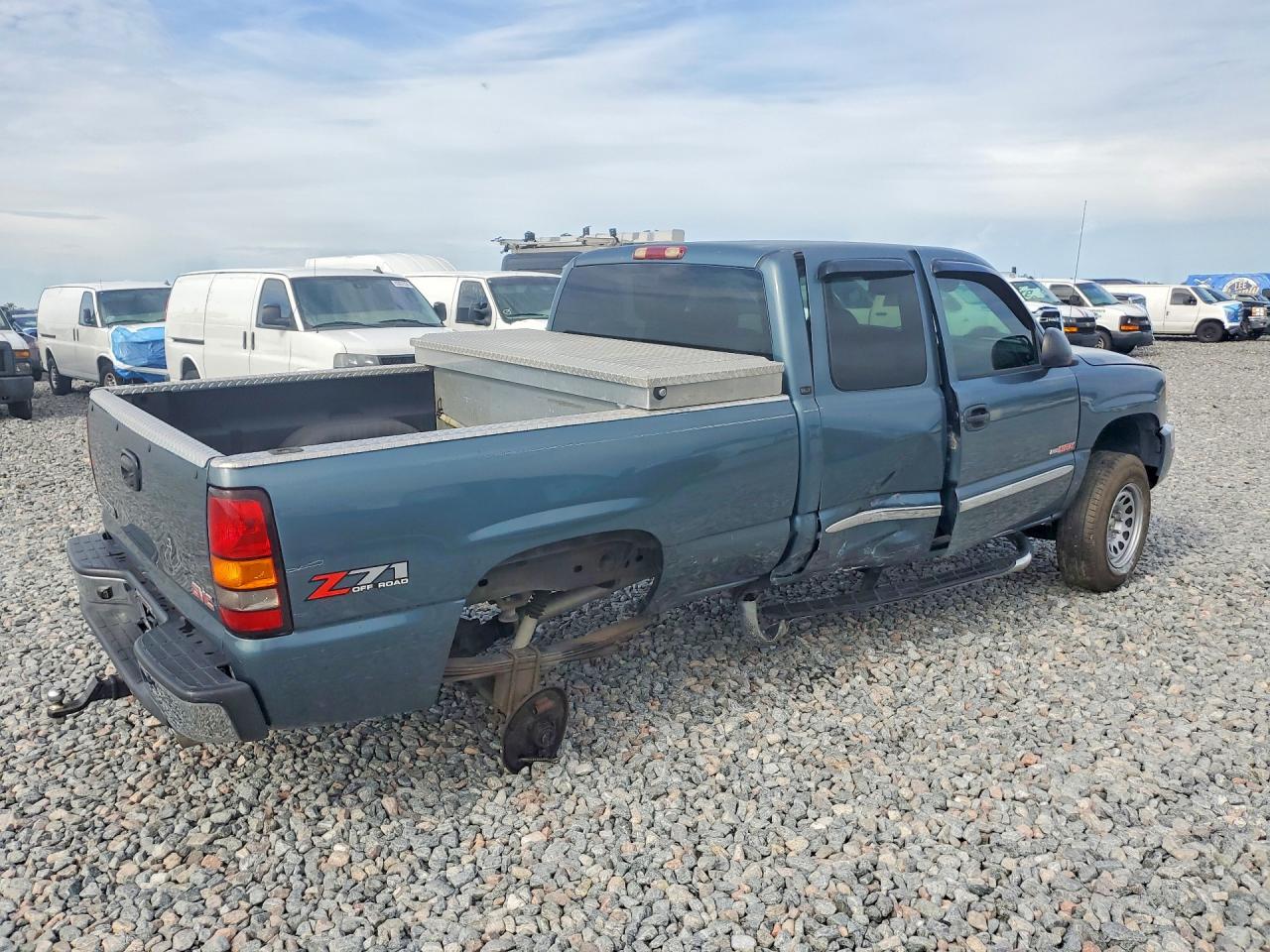2006 Gmc New Sierra K1500 Blue vin: 1GTEK19Z36Z115848