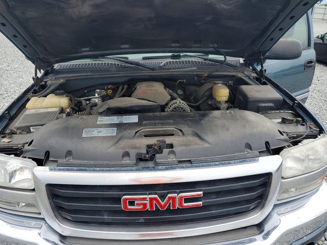 2006 Gmc New Sierra K1500 Blue vin: 1GTEK19Z36Z115848