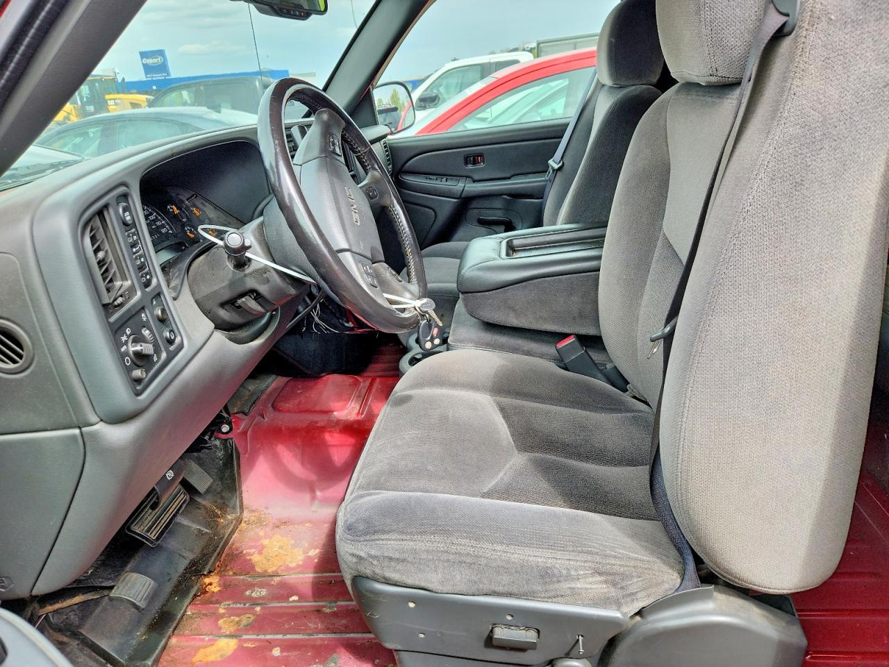 2006 Gmc New Sierra K1500 Red vin: 1GTEK19Z46Z263572