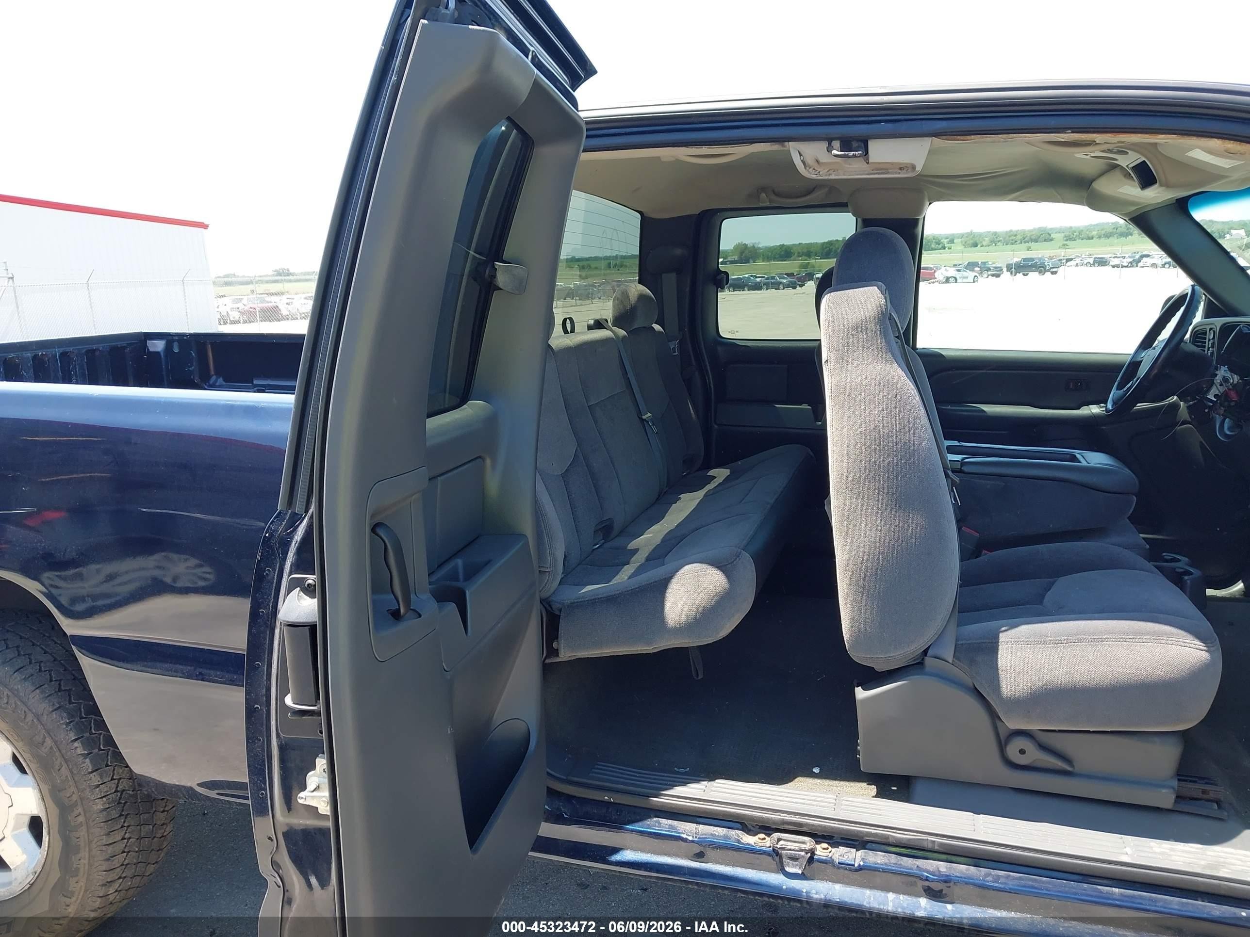 2007 Gmc Sierra 1500 Classic Sle1 Blue vin: 1GTEK19Z67Z182655