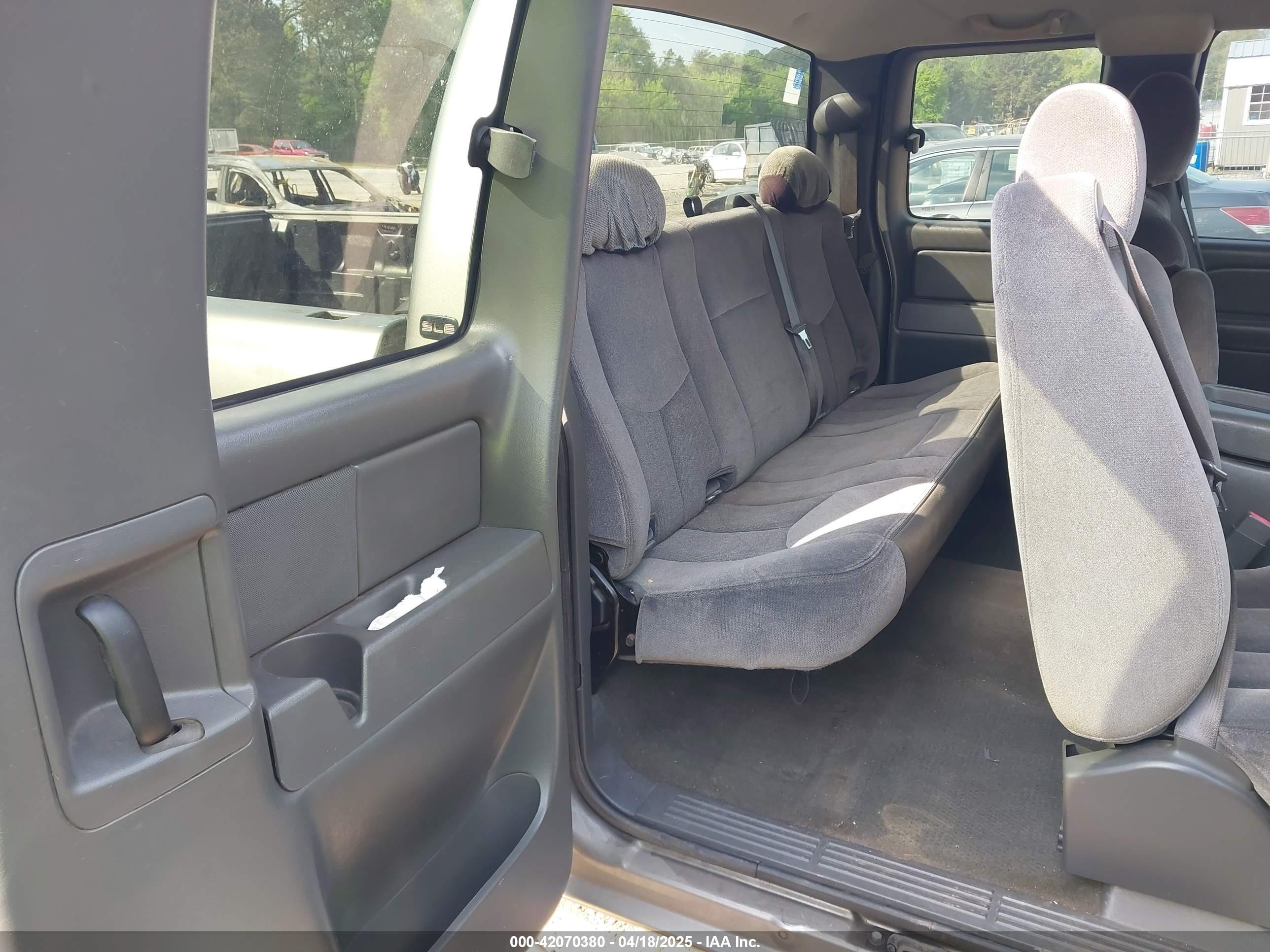 2007 Gmc Sierra 1500 Classic Sle2 Gray vin: 1GTEK19Z77Z114591