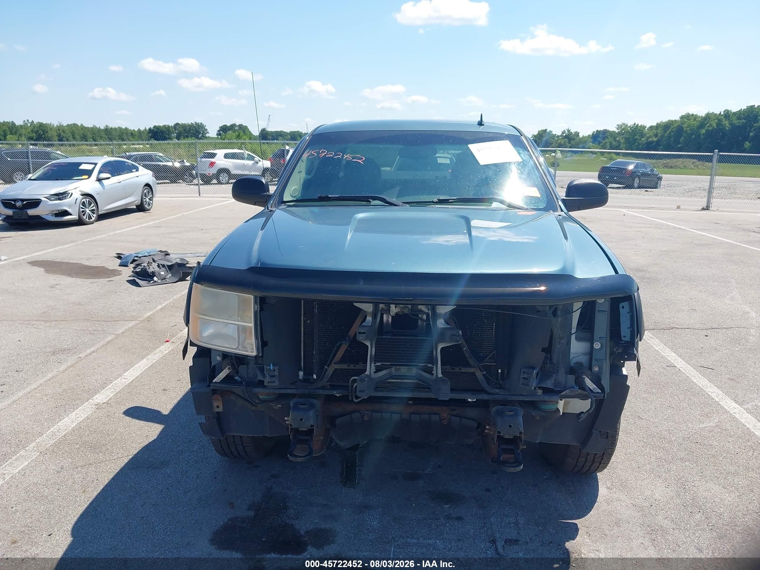 2009 Gmc Sierra 1500 Sle Blue vin: 1GTEK29049Z101128