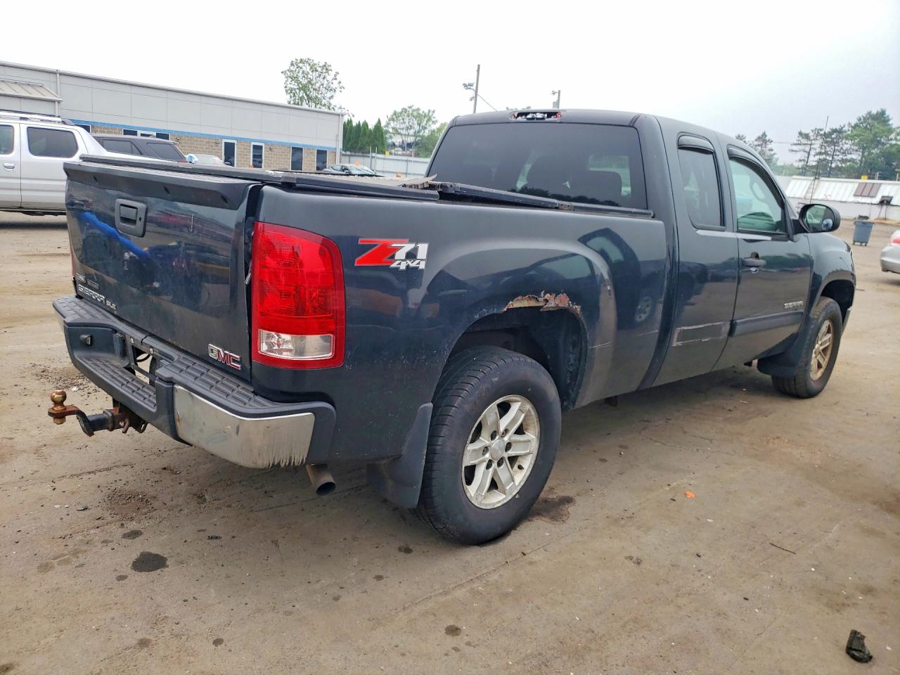 2009 Gmc Sierra K1500 Sle Black vin: 1GTEK29079Z294858