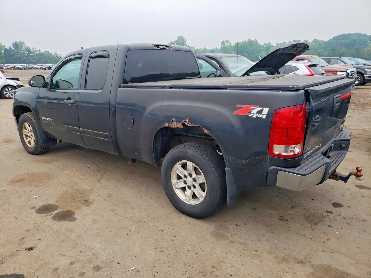 2009 Gmc Sierra K1500 Sle Black vin: 1GTEK29079Z294858