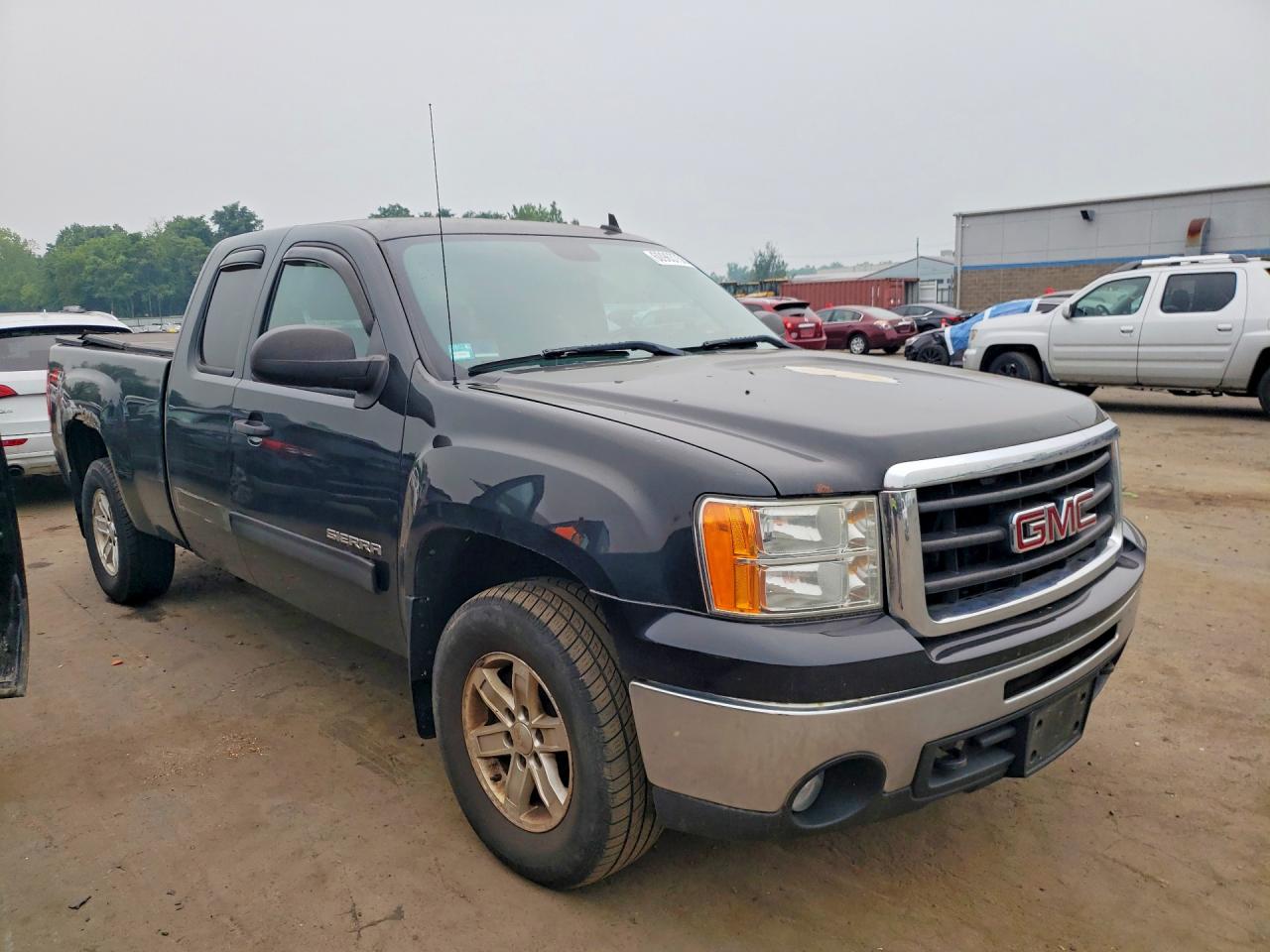 2009 Gmc Sierra K1500 Sle Black vin: 1GTEK29079Z294858