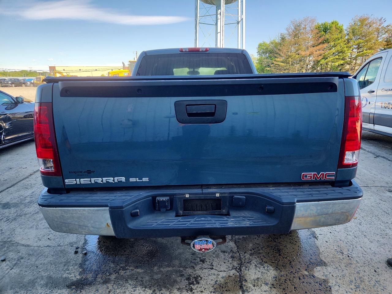2009 Gmc Sierra K1500 Sle Blue vin: 1GTEK29C59Z208909