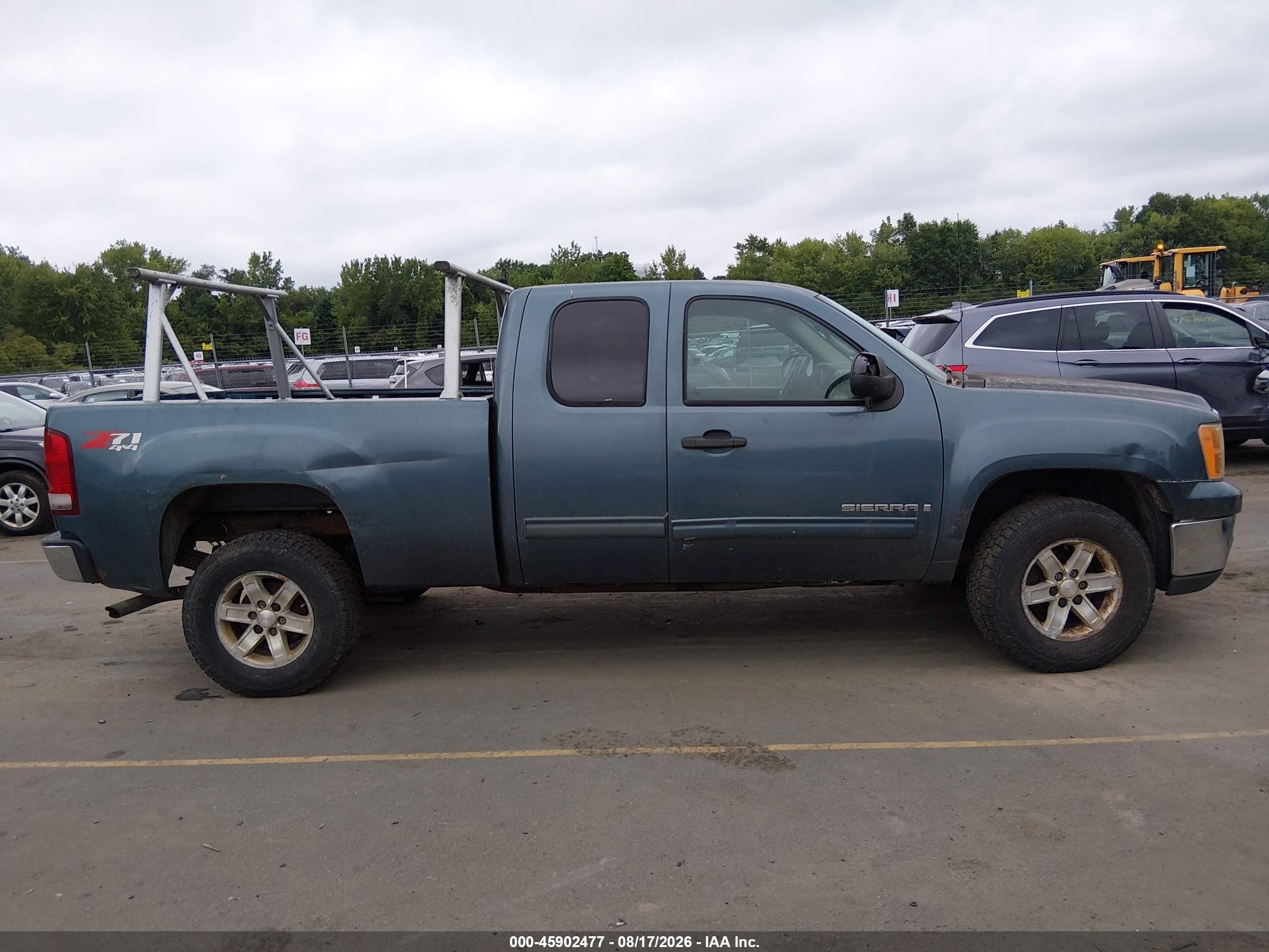 2009 Gmc Sierra 1500 Sle Синий vin: 1GTEK29J69Z275324