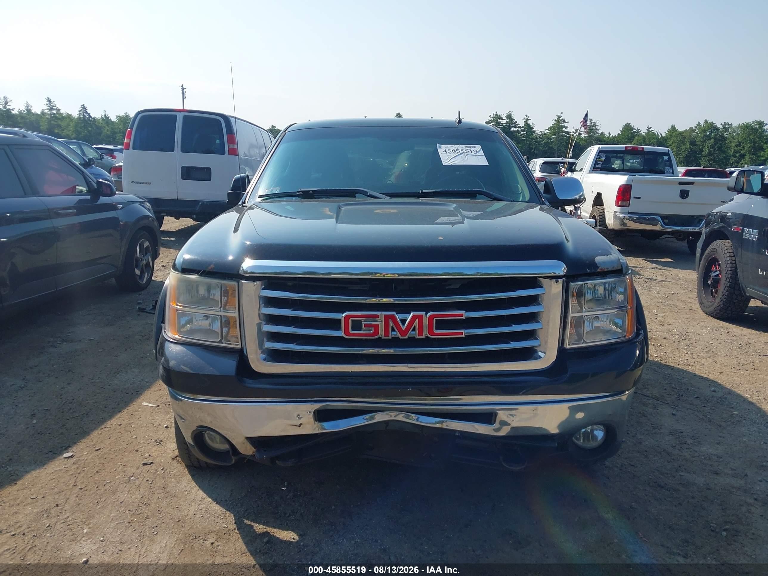 2009 Gmc Sierra 1500 Sle Black vin: 1GTEK29J79Z149988