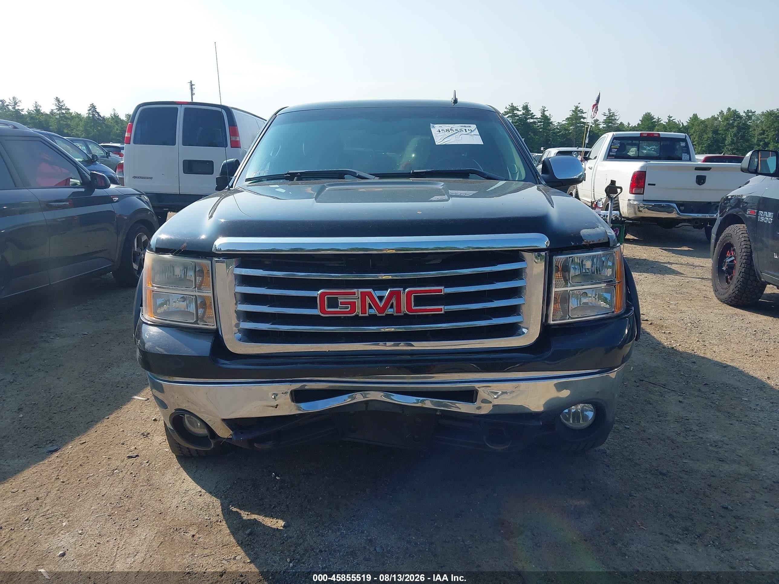 2009 Gmc Sierra 1500 Sle Black vin: 1GTEK29J79Z149988