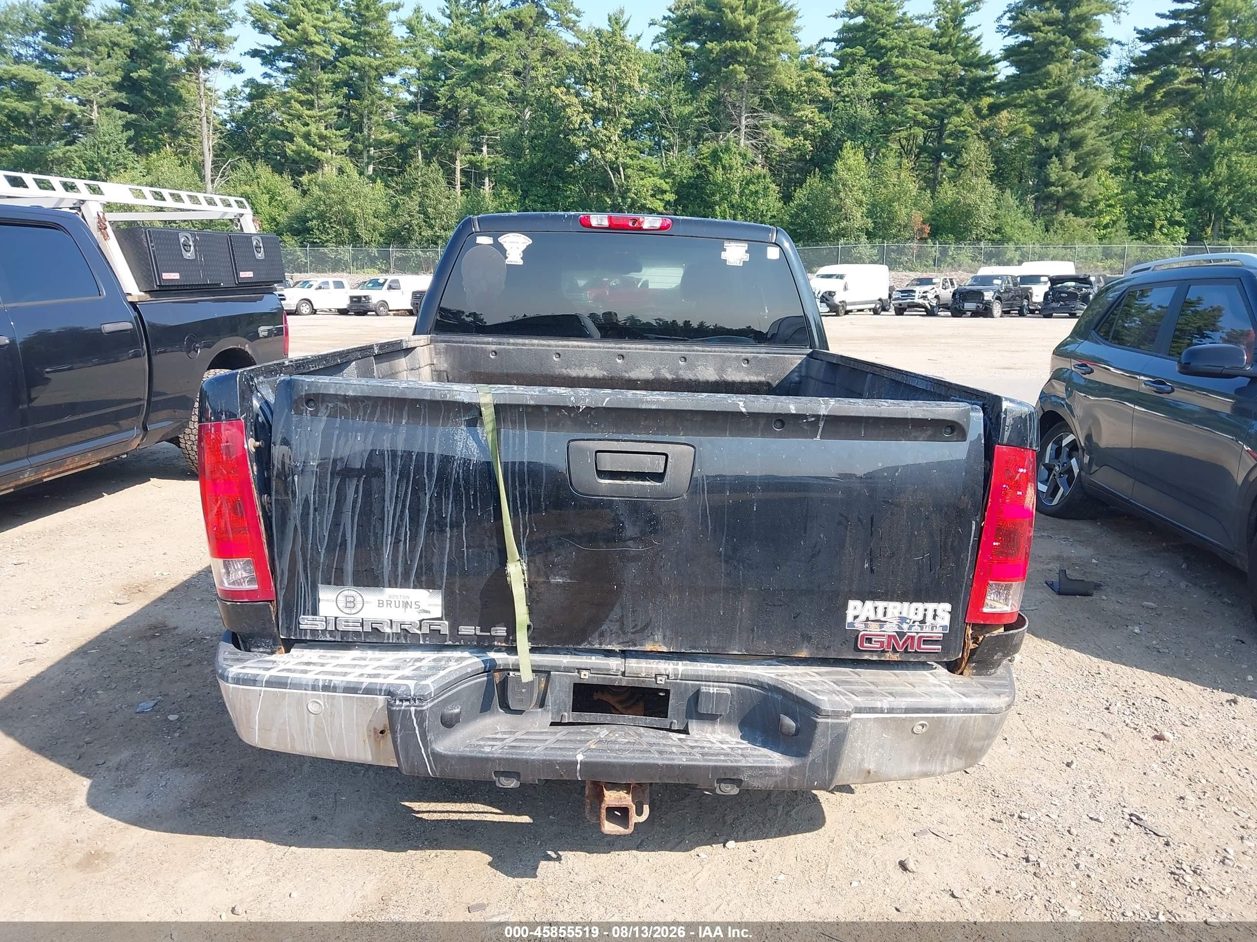 2009 Gmc Sierra 1500 Sle Black vin: 1GTEK29J79Z149988