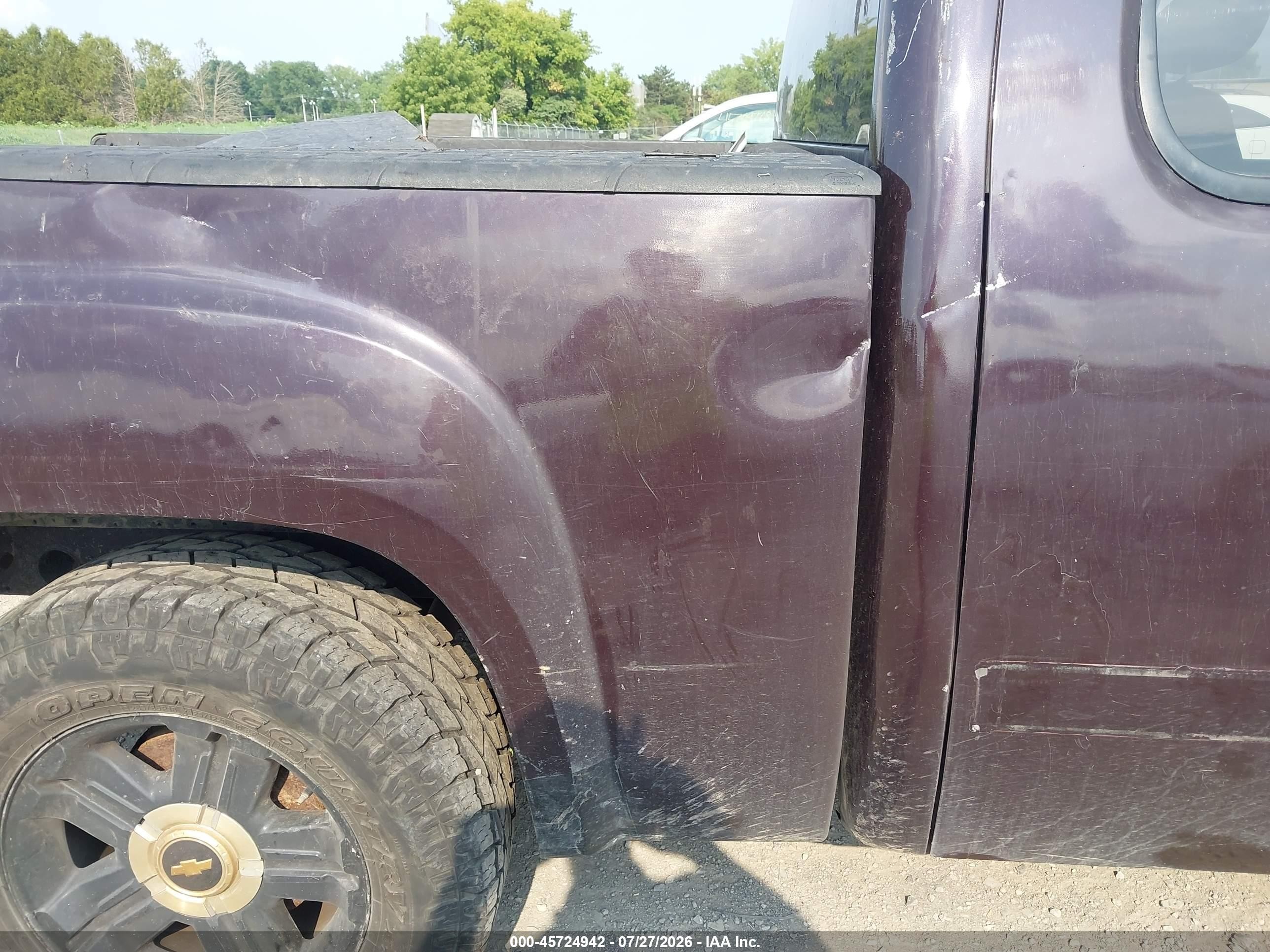 2009 Gmc Sierra 1500 Sle Purple vin: 1GTEK29J79Z218713