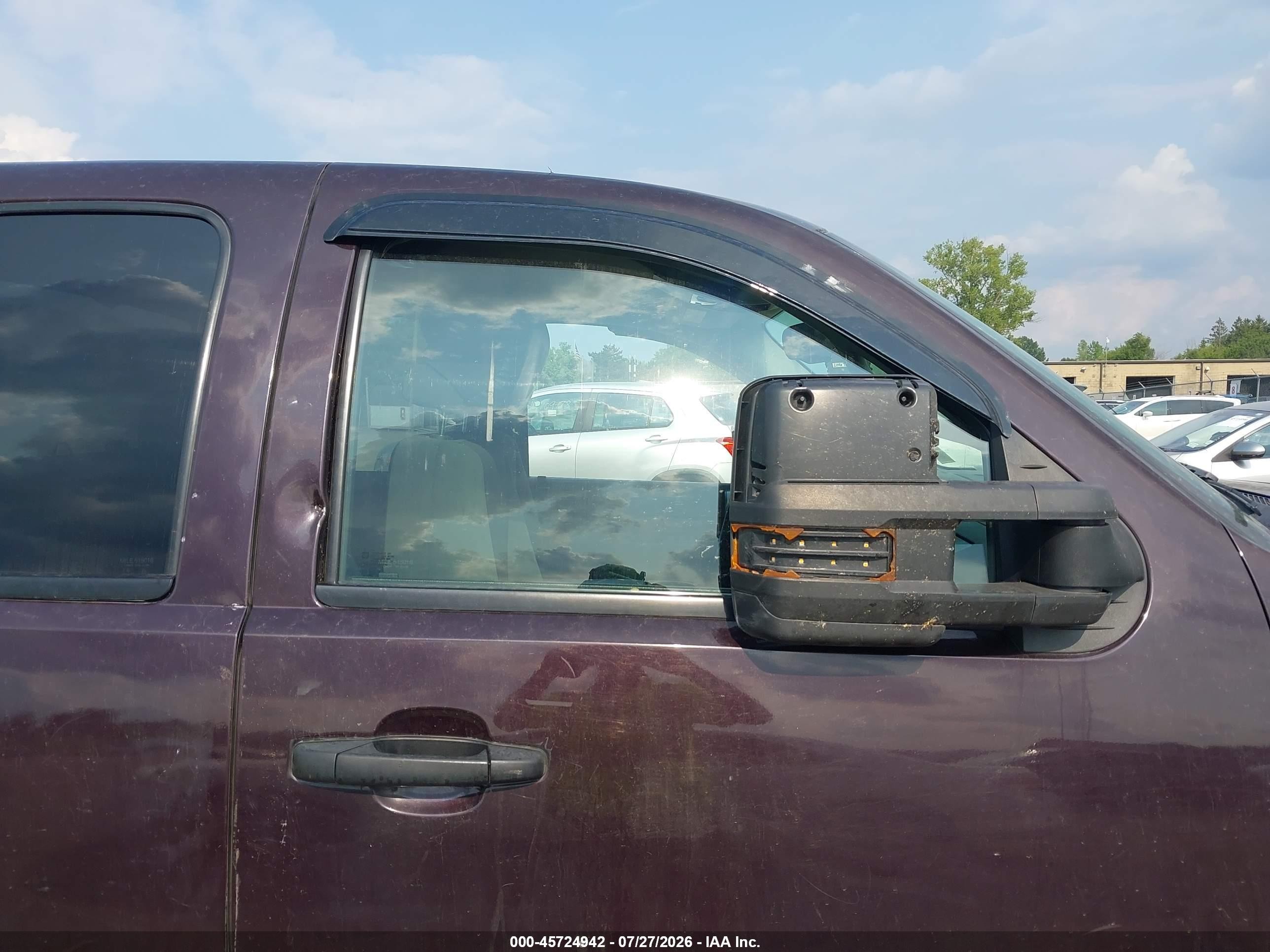 2009 Gmc Sierra 1500 Sle Purple vin: 1GTEK29J79Z218713